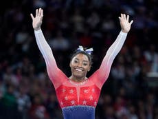 Simone Biles becomes most decorated woman in world gymnastics championships history