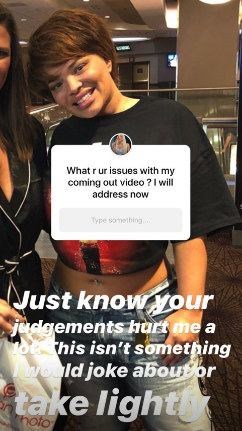 Paytas responded to the criticism on Instagram (Instagram)