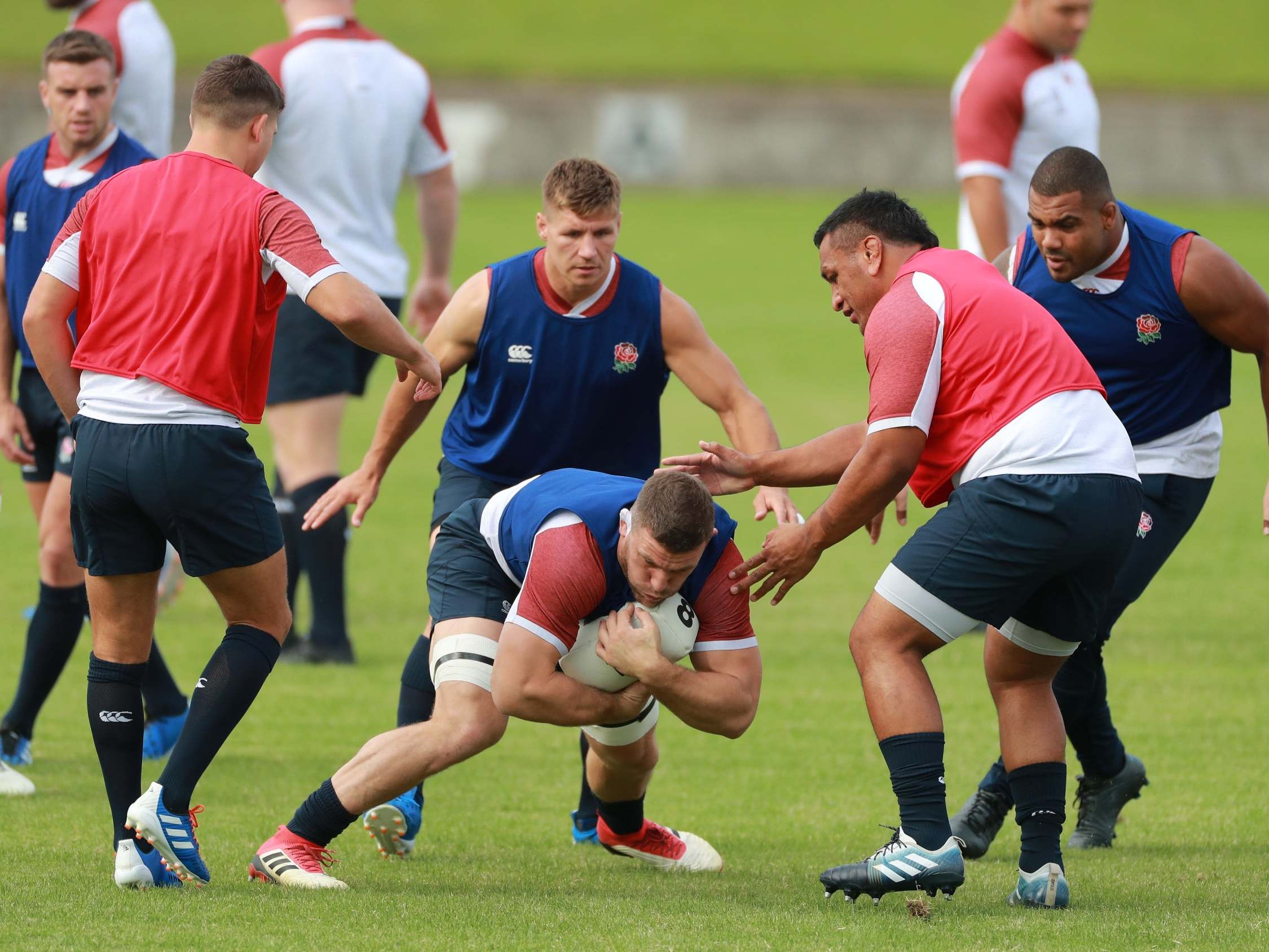 England are due to face France in Yokohama this weekend