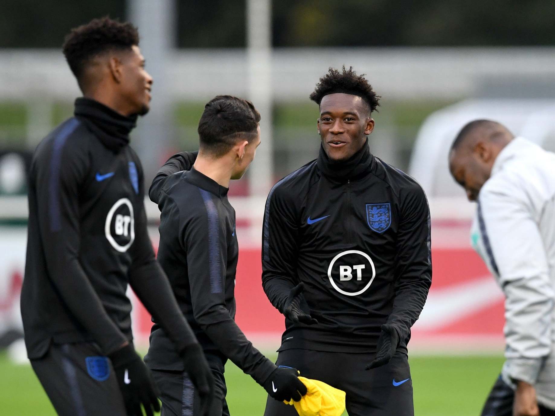 Callum Hudson-Odoi is training with England Under-21s this week