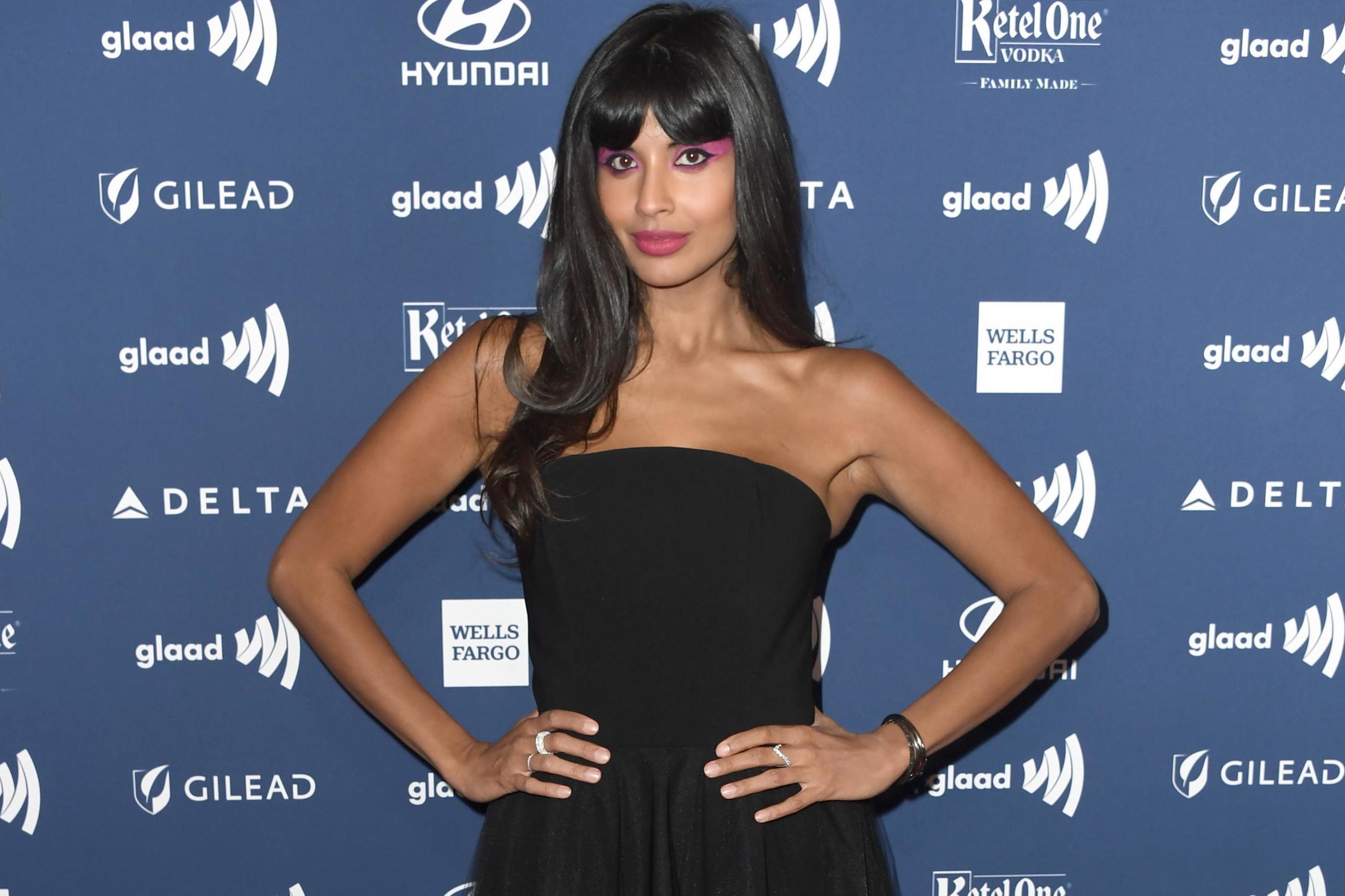 Jameela Jamil says she did not know history of Bush presidency when defending Ellen DeGeneres (Getty)