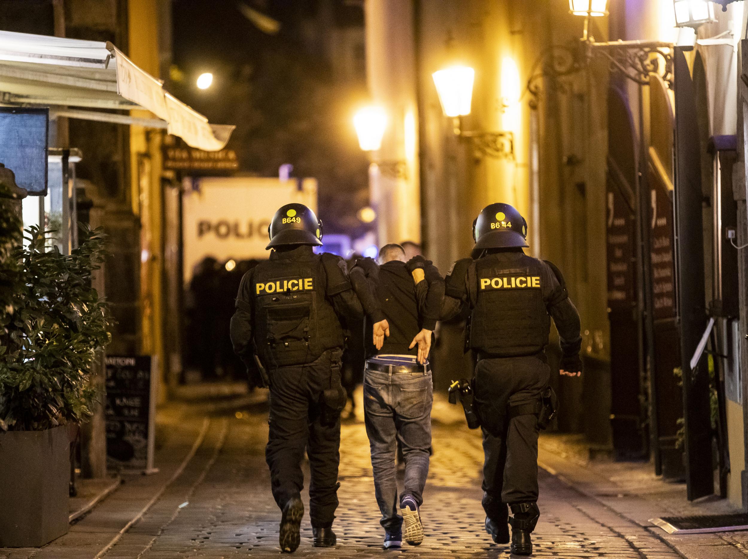 18 England supporters were arrested