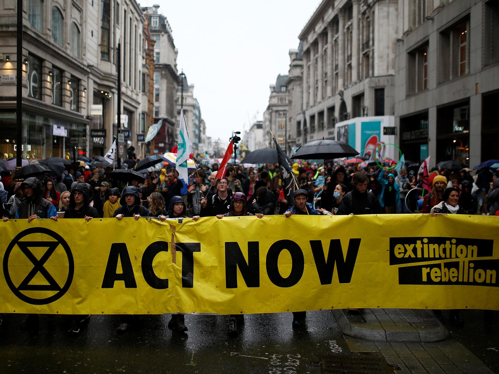 Climate protesters have shut down areas of London over the past week