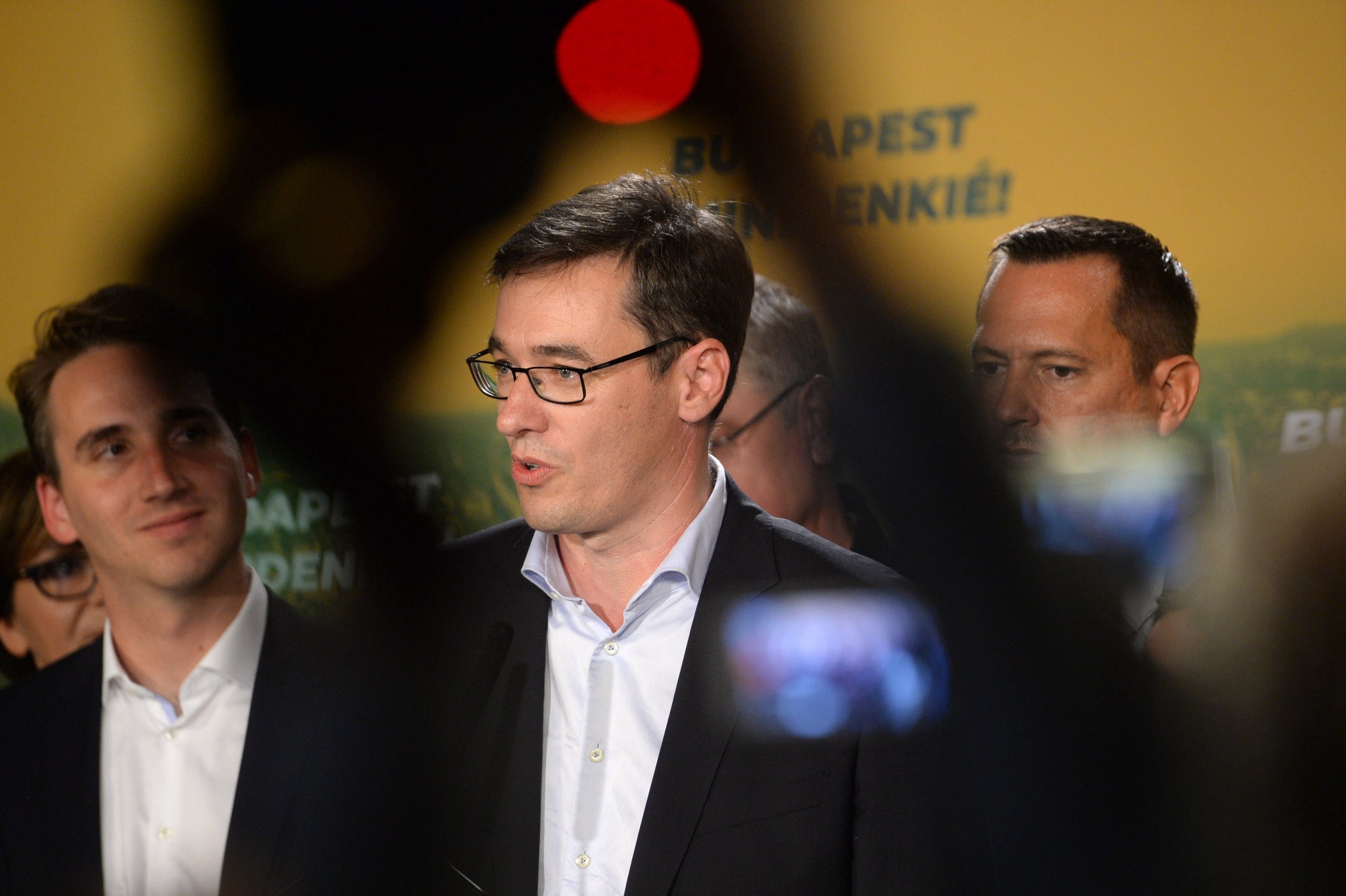 Newly elected Mayor of Budapest Gergely Karacsony