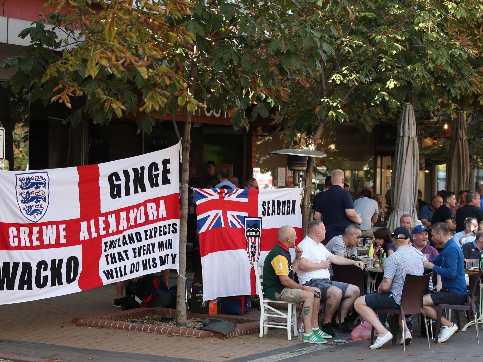 A man from the UK has died in the Bulgarian capital of Sofia ahead of the Euro 2020 qualifying match