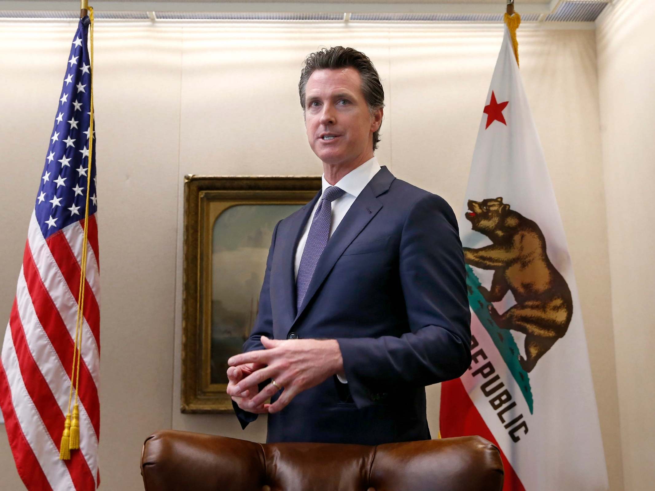 Gavin Newsom signed the act