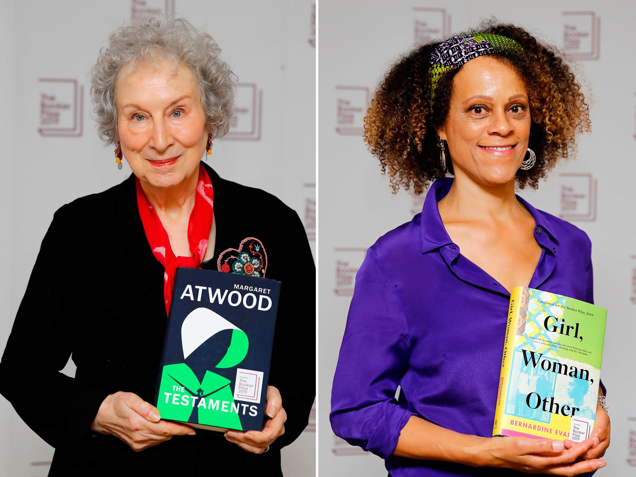 Margaret Atwood and Bernadine Evaristo