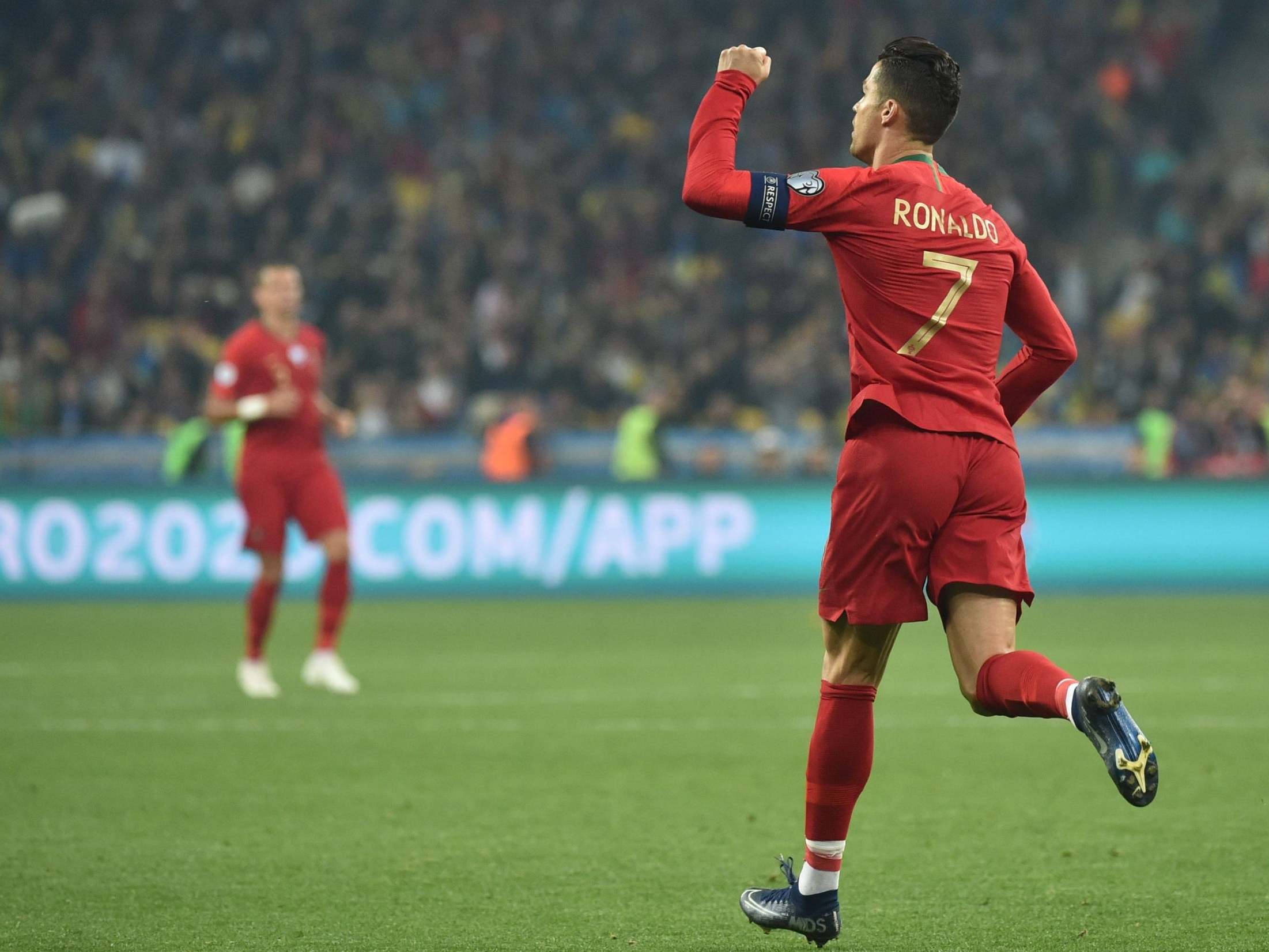 Ronaldo pulled one back for Portugal but it was not enough