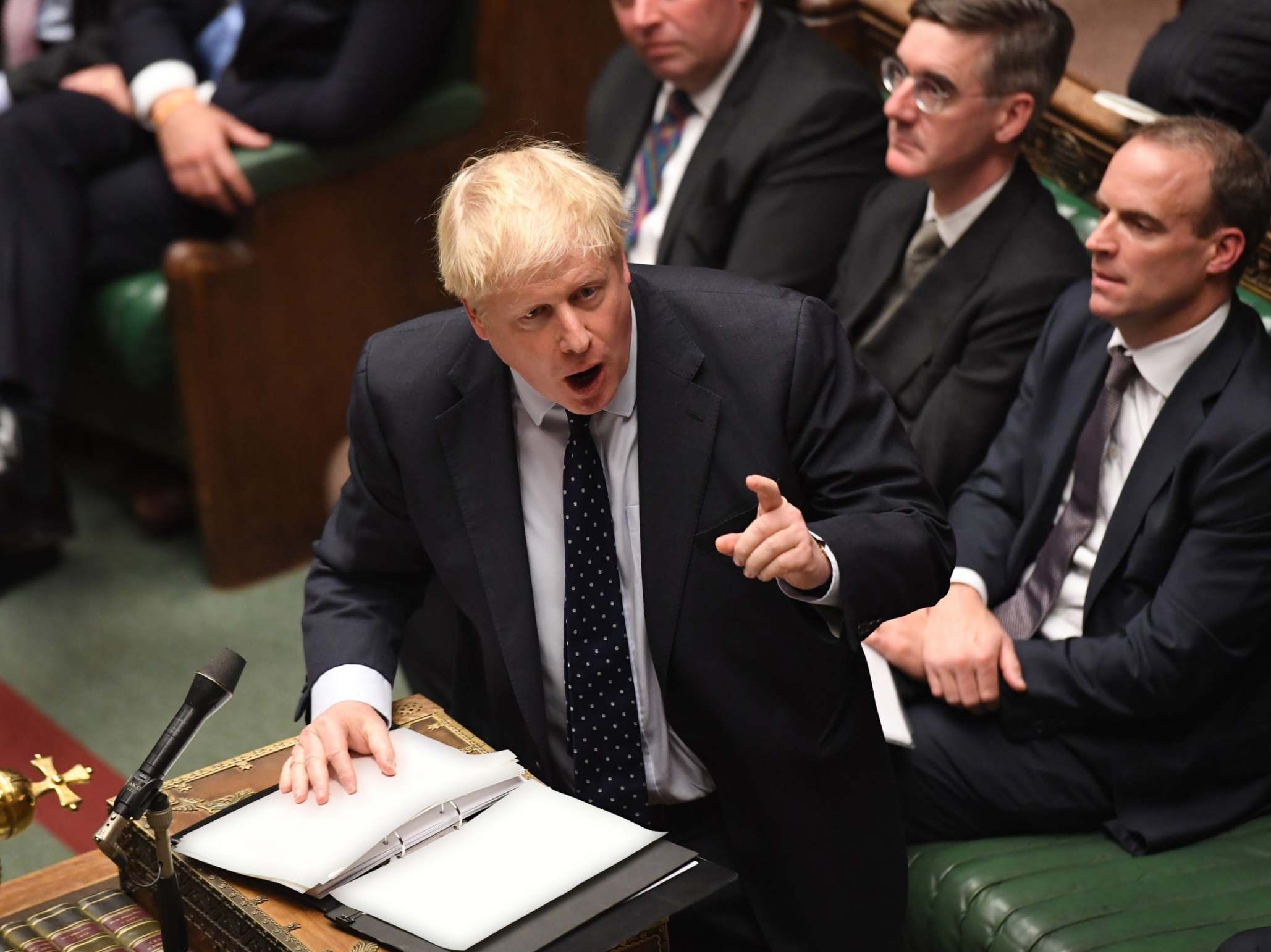 Johnson’s speech is considered by some to be offensive and inflammatory