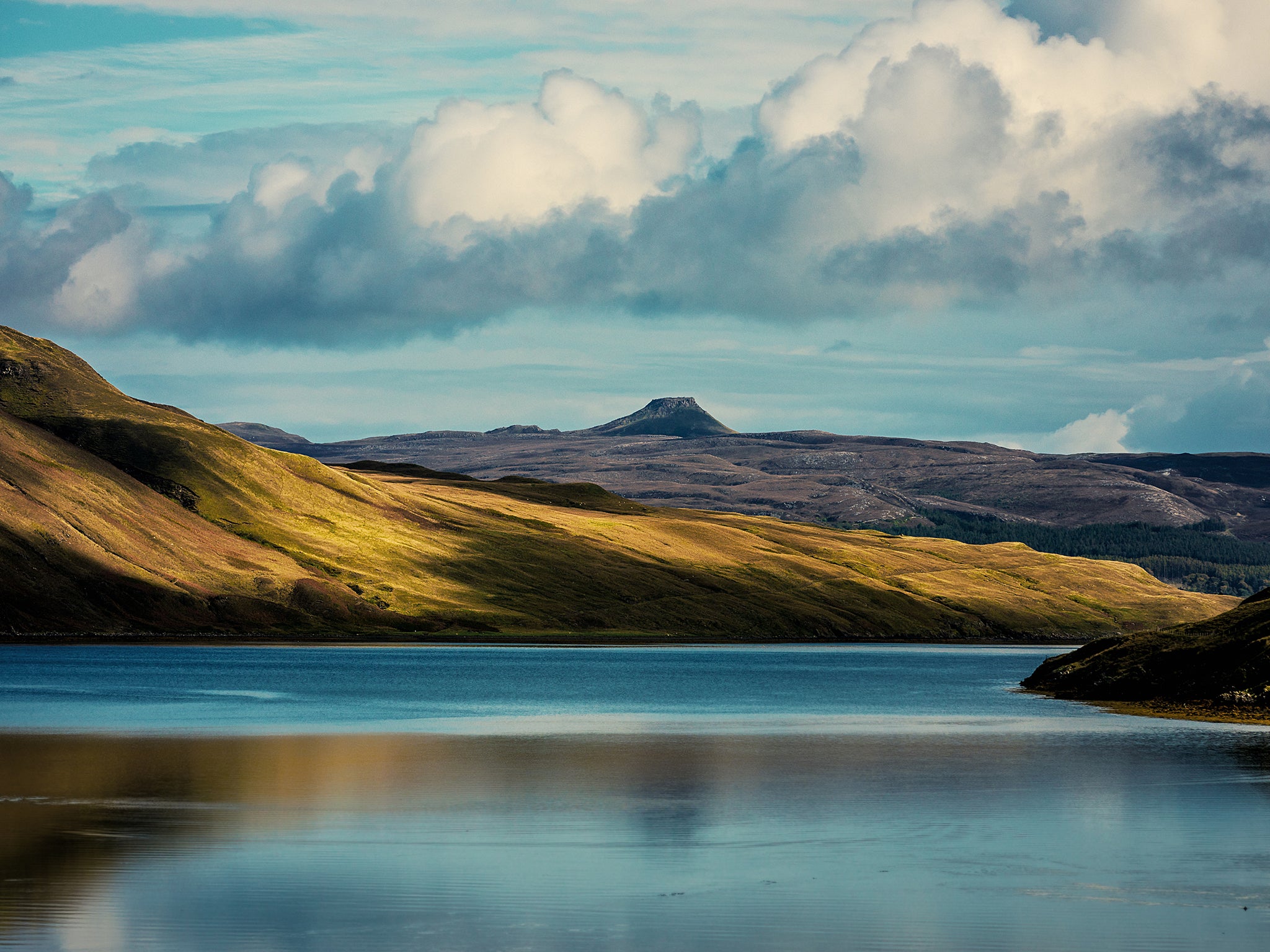 The lake is part of the Loch Lomond and The Trossachs National Park