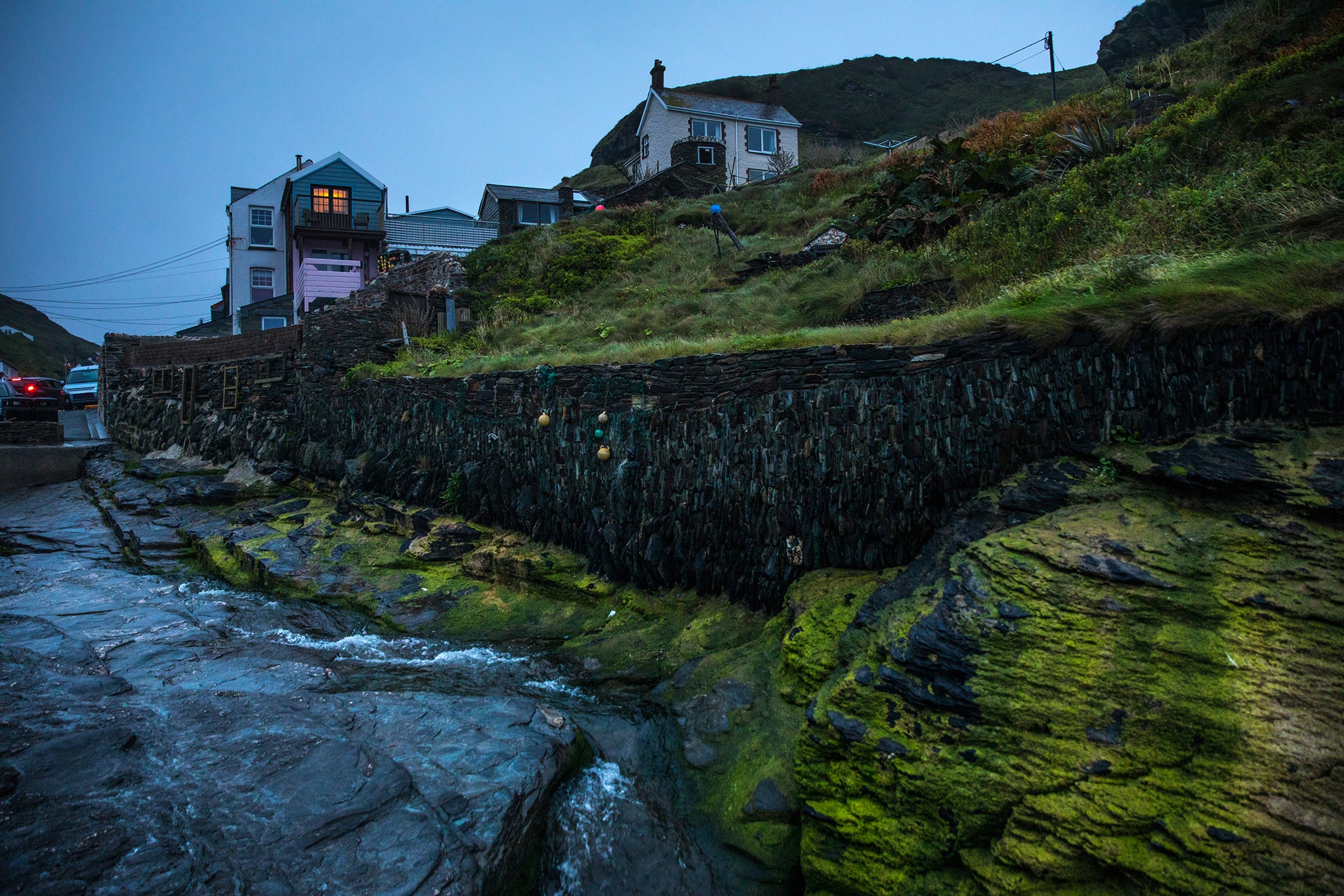 Tintagel Castle has been linked to myths and legends including that of King Arthur