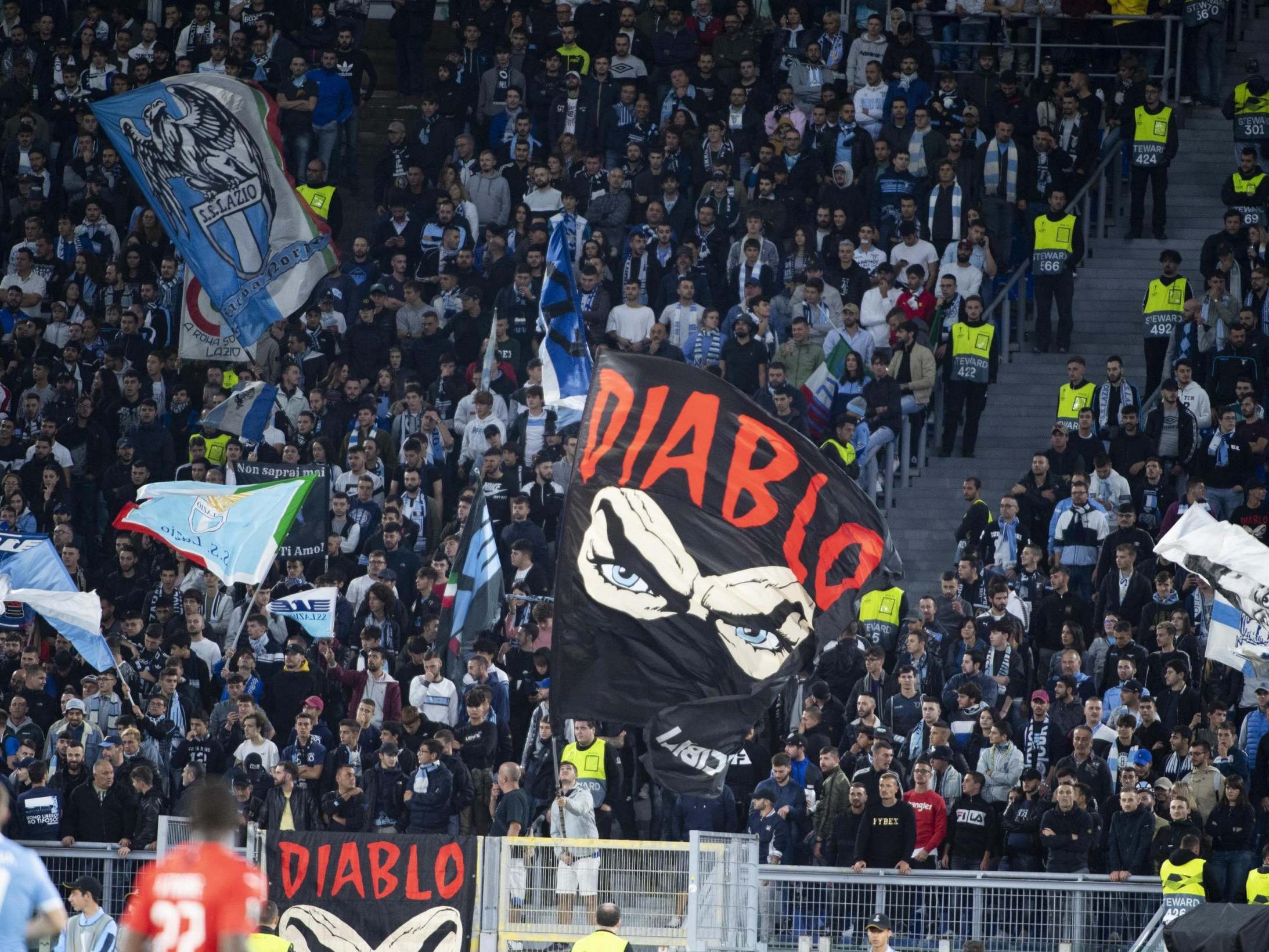 The Stadio Olimpico will be part-closed for the Europa League match