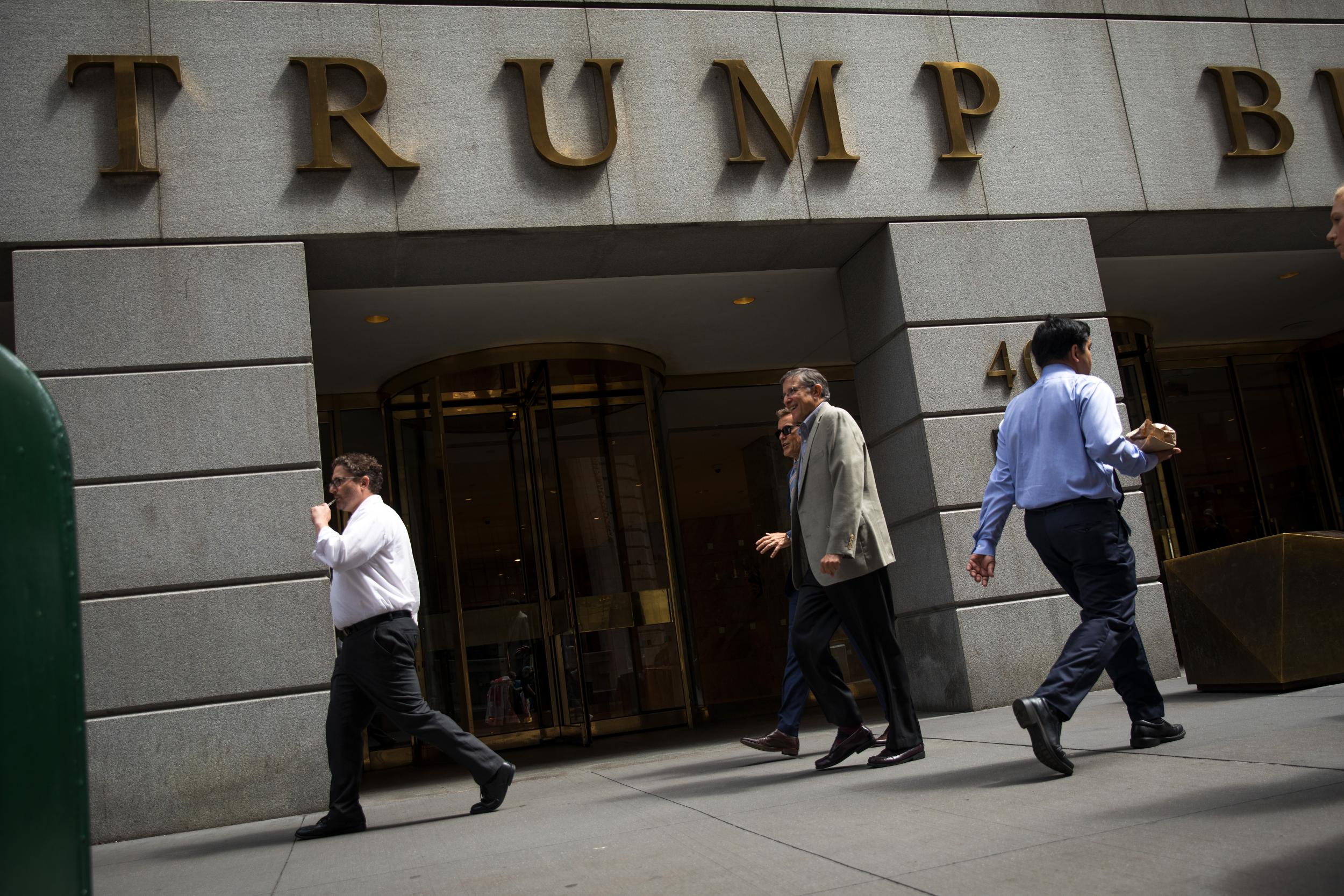 Newly-surfaced Trump tax receipts suggest major inconsistencies