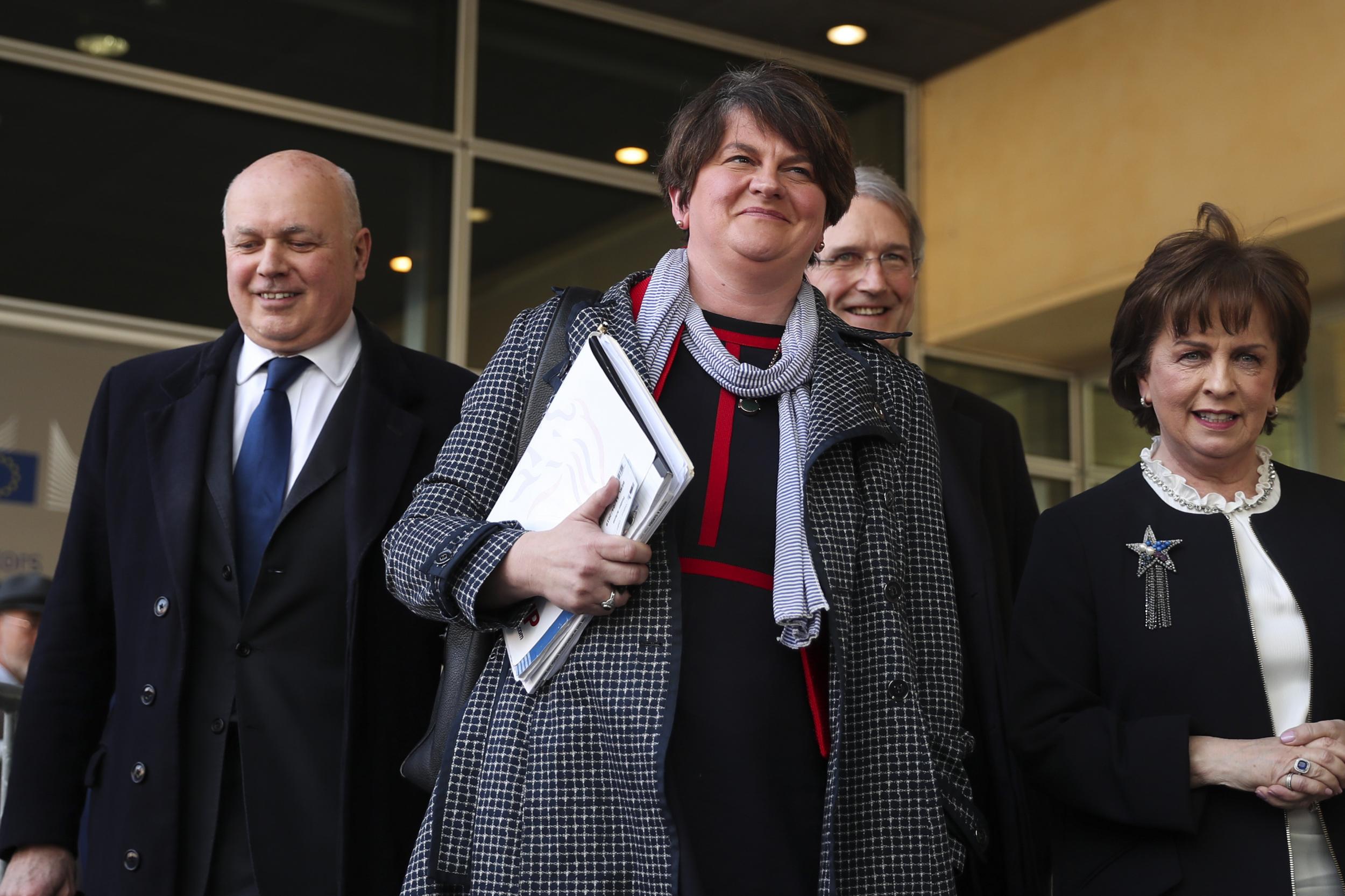 DUP leader Arlene Foster