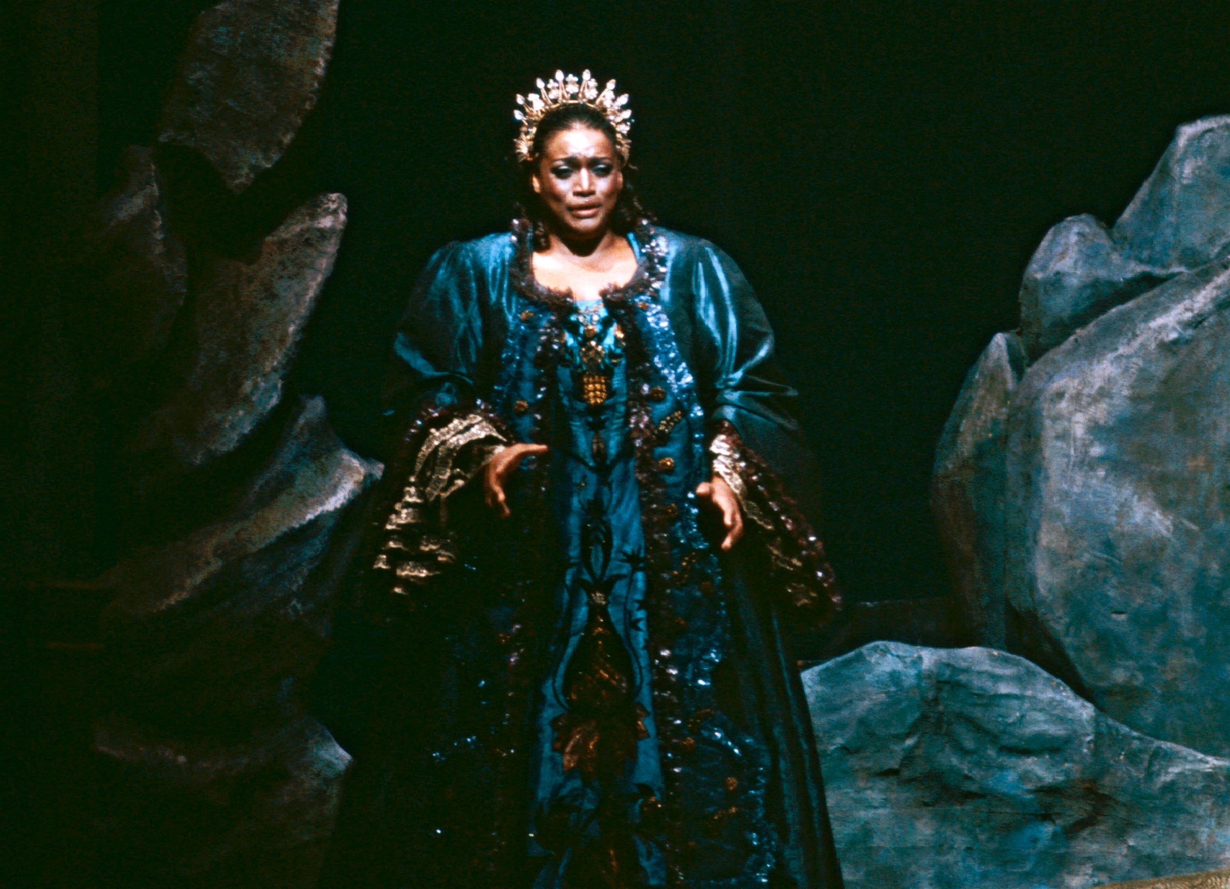 Norman in the title role of Strauss’s ‘Ariadne auf Naxos’ at the Met, 1984 (Metropolitan Opera/AP)