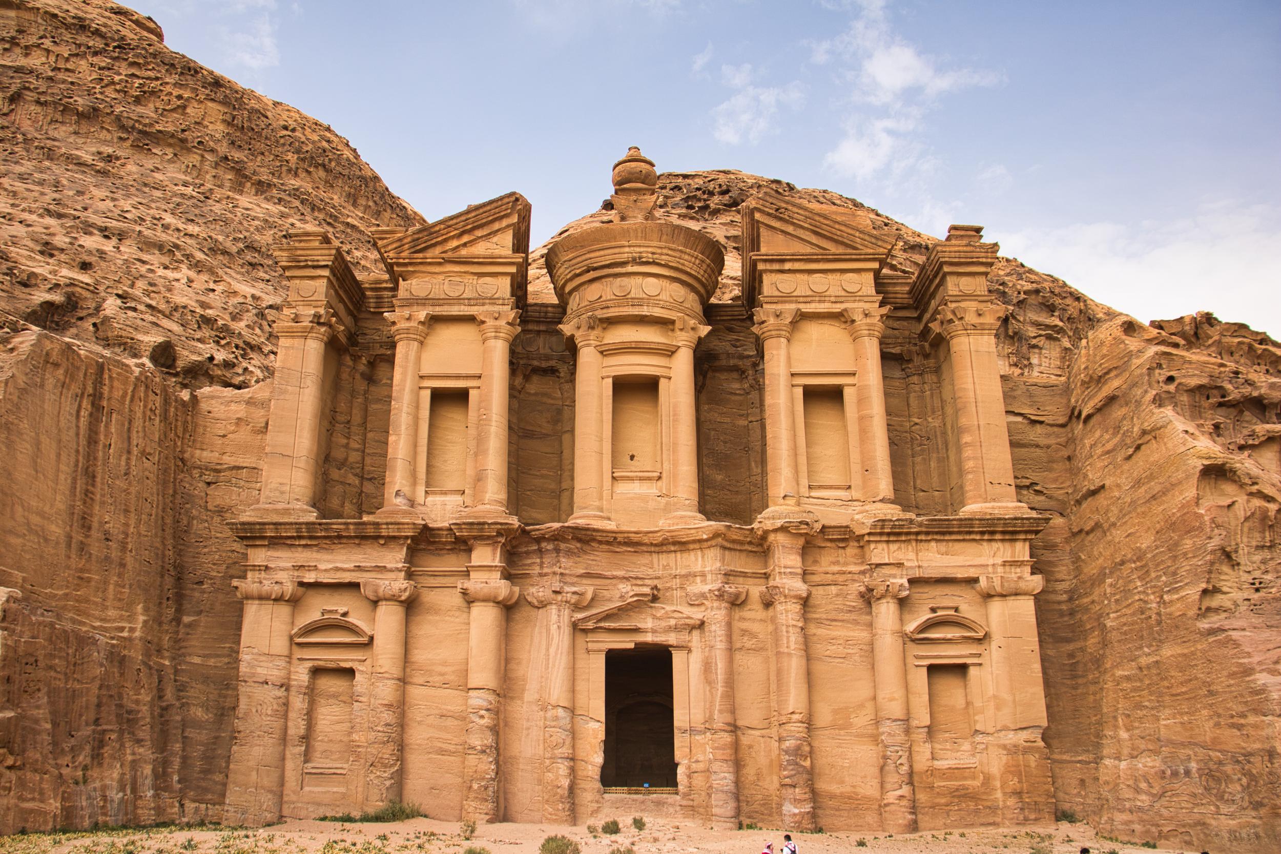 The ancient city of Petra