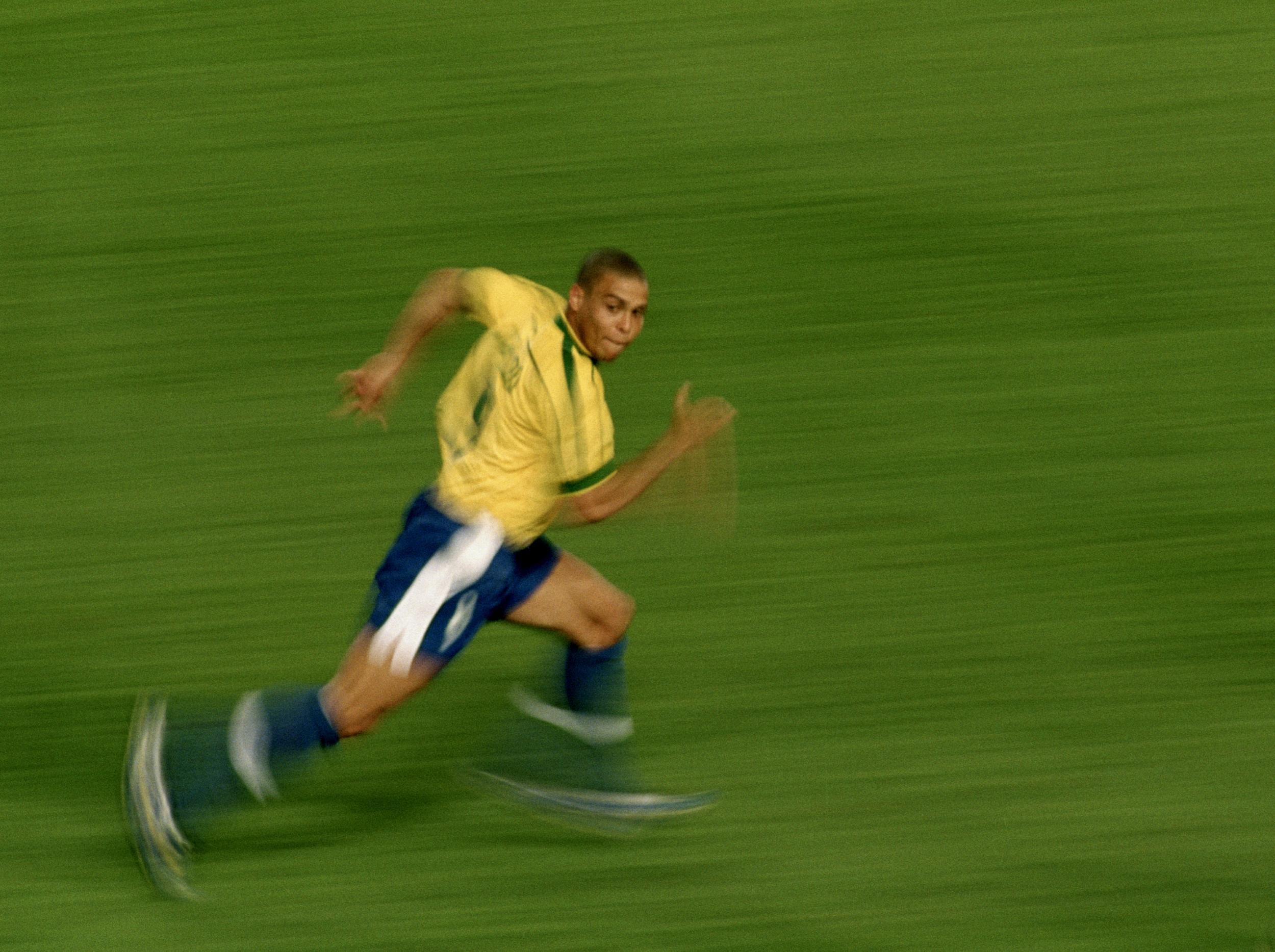 Ronaldo at the 1998 World Cup, against Morocco