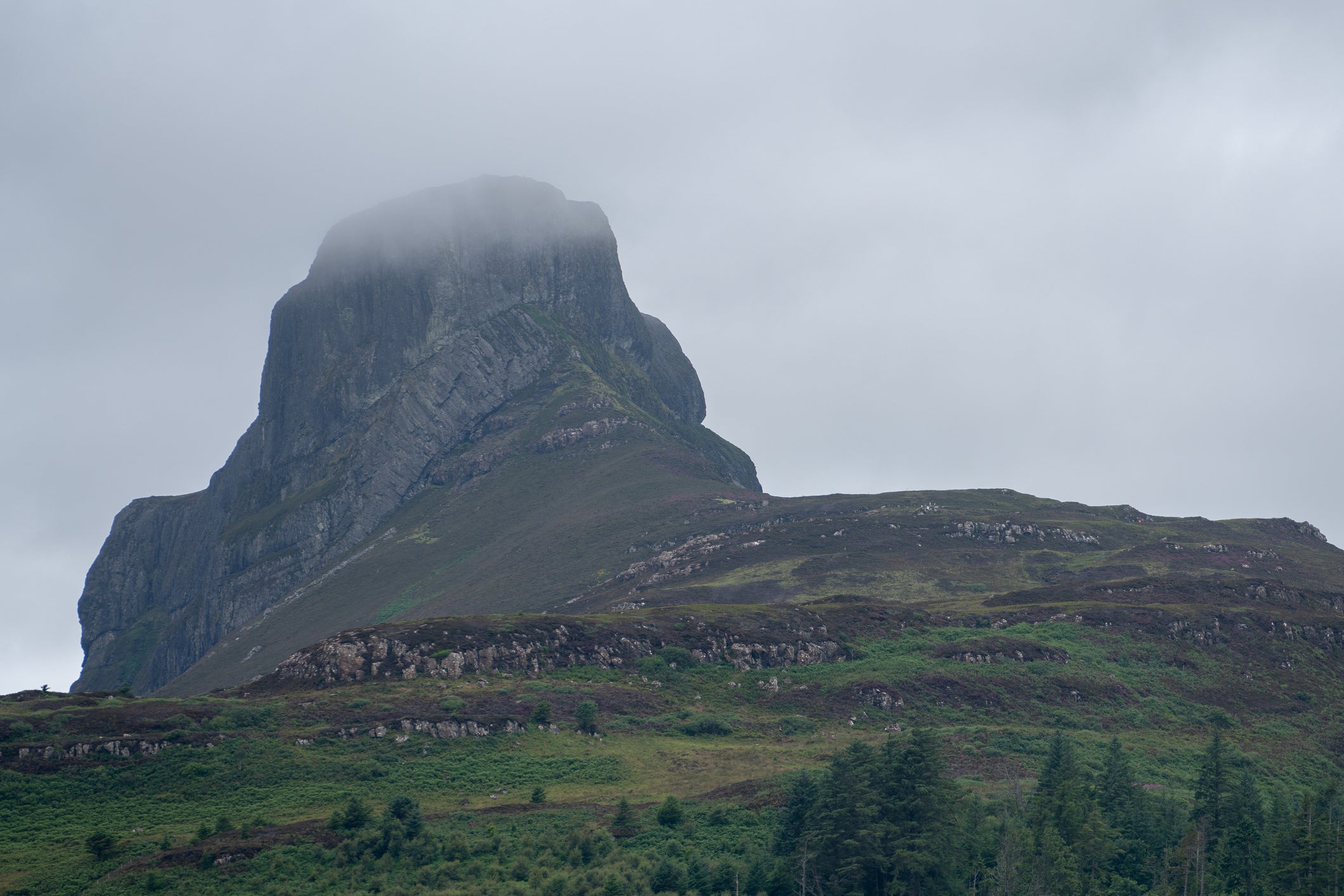 An Sgùrr is the highest point on the island of Eigg in the Inner Hebrides