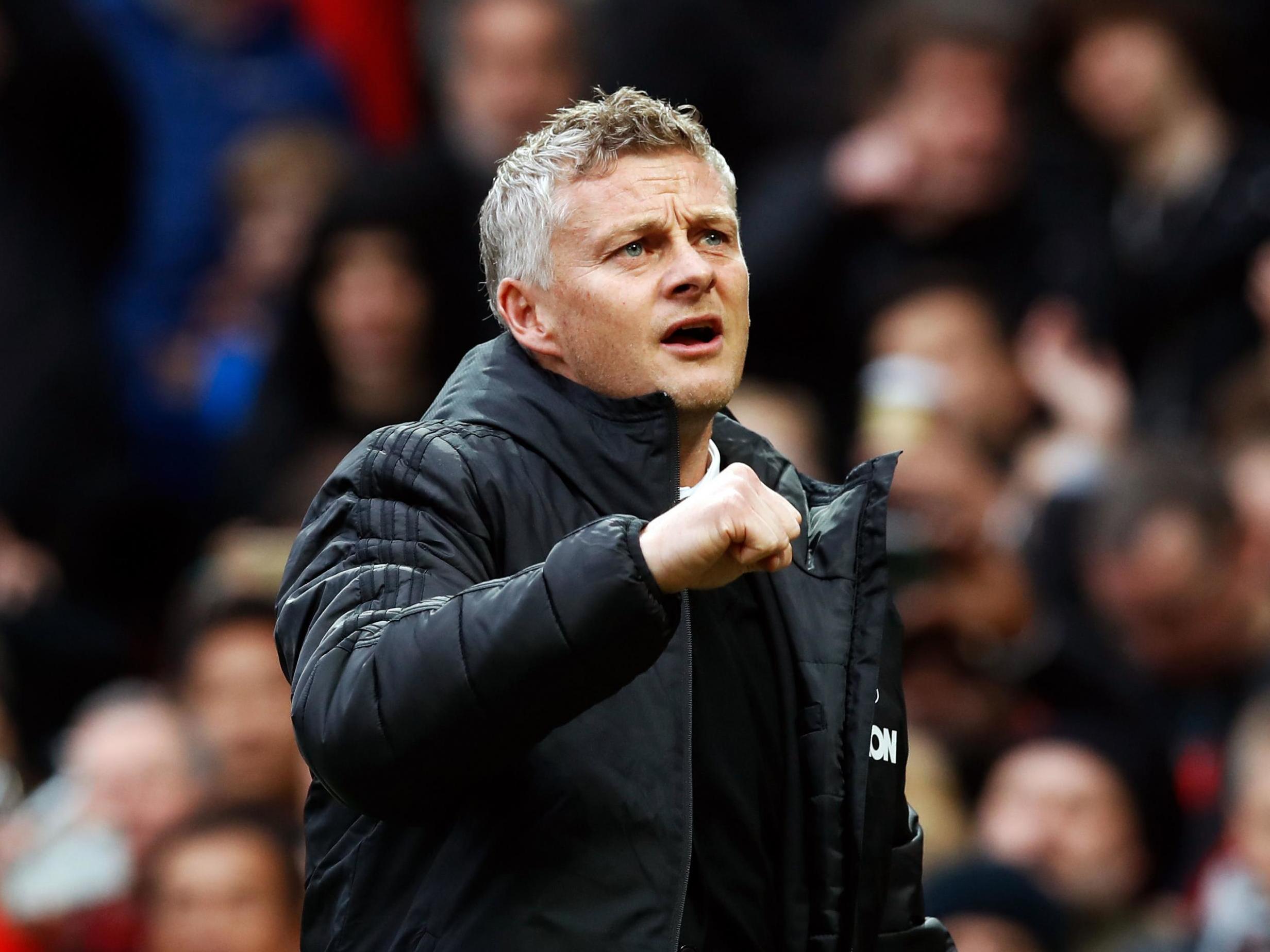 It was an encouraging evening for Ole Gunnar Solskjaer