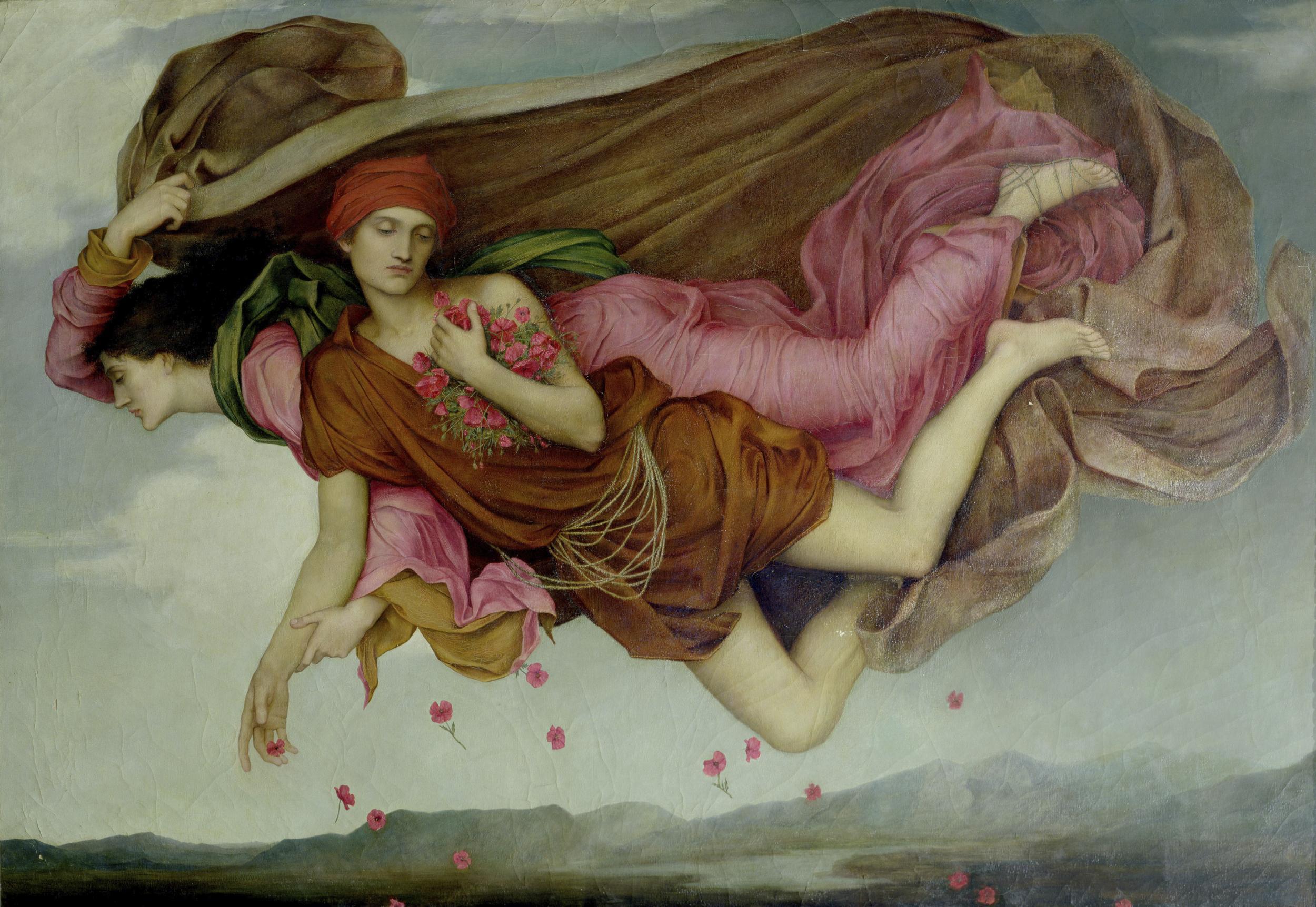 ‘Night and Sleep’ by Evelyn De Morgan, 1878