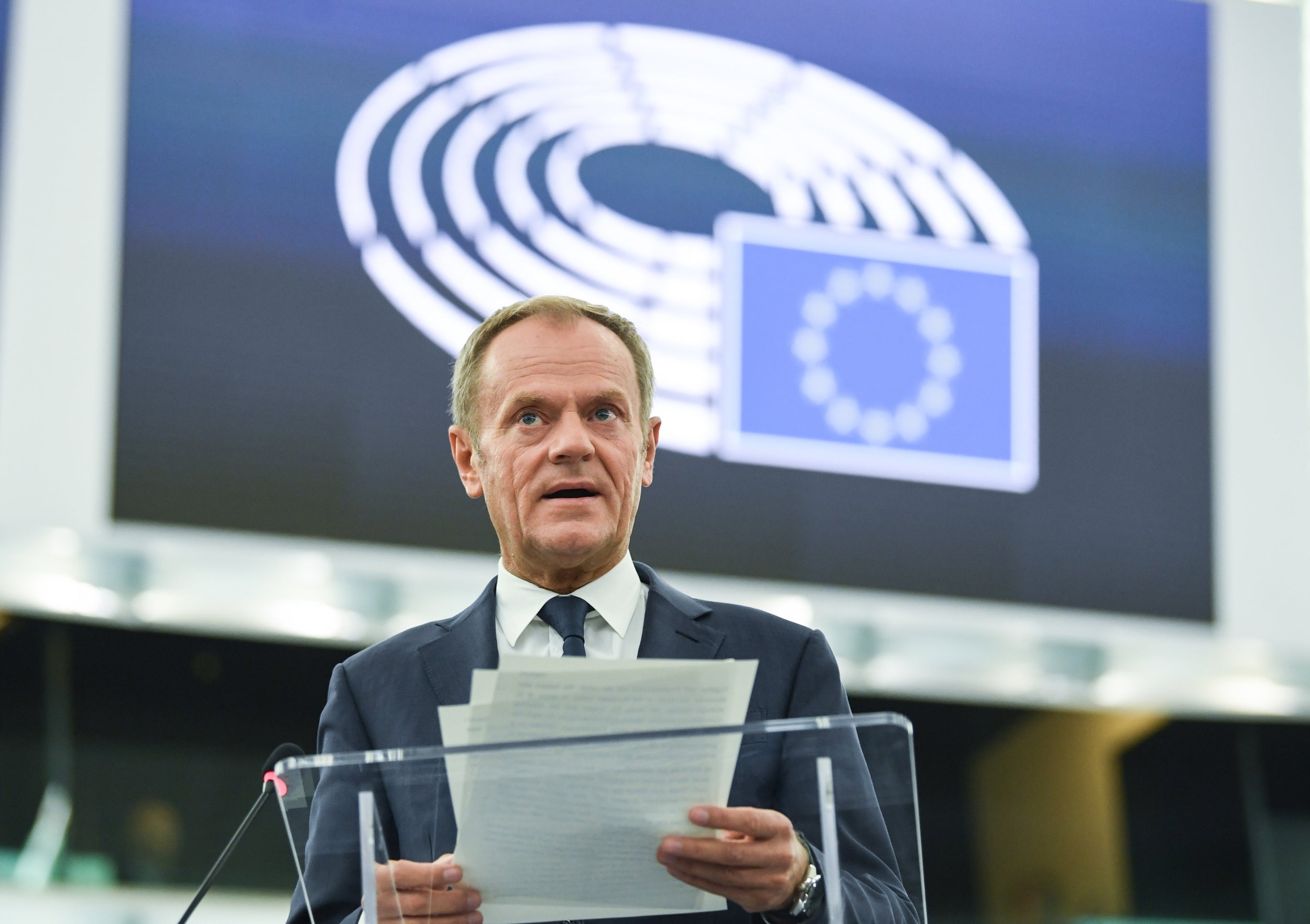 European Council President Donald Tusk