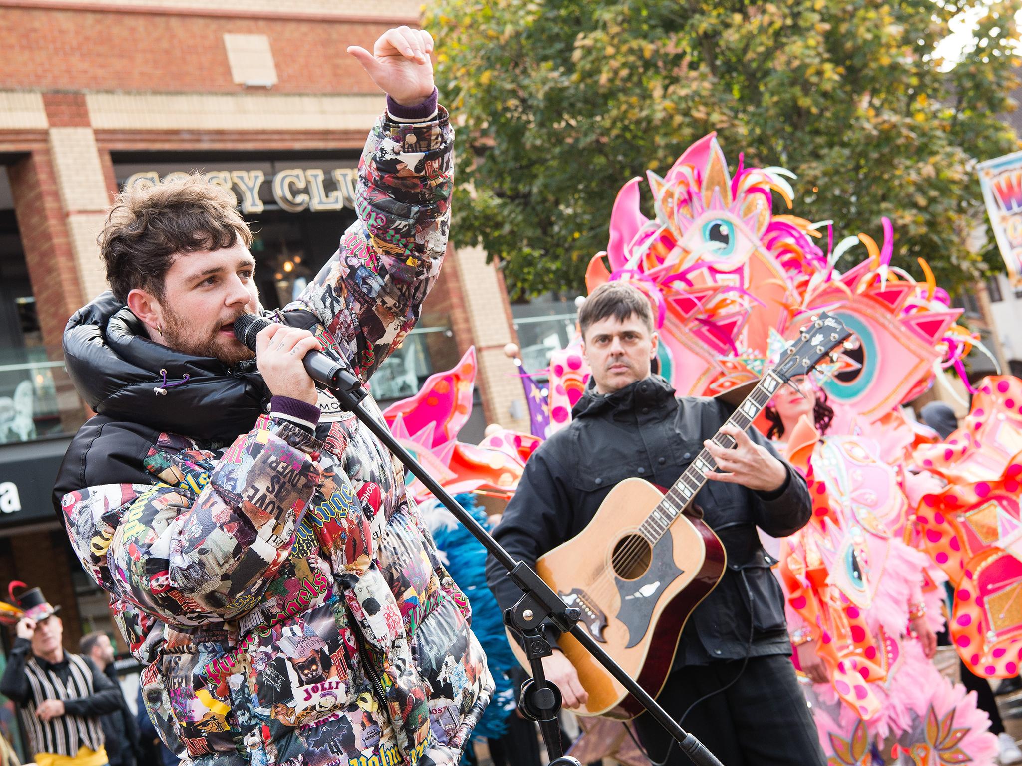 The young singer performed his top hit 'Found What I've Been Looking For'