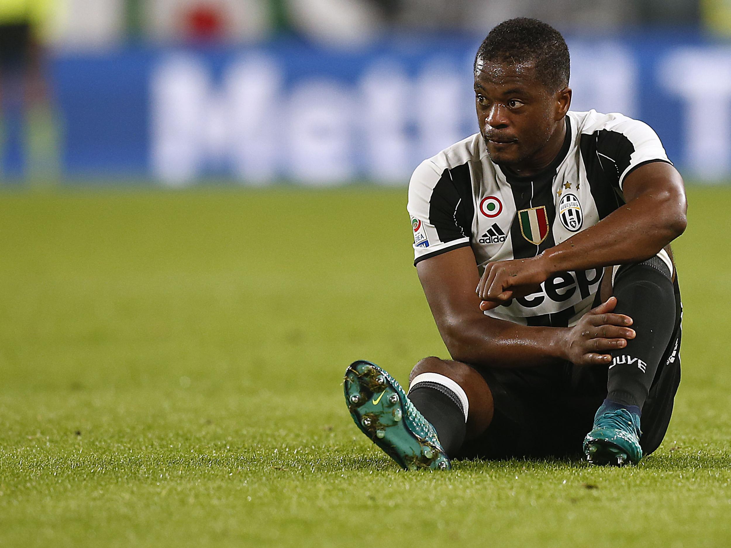 Patrice Evra found his time at Manchester United much easier than at Juventus