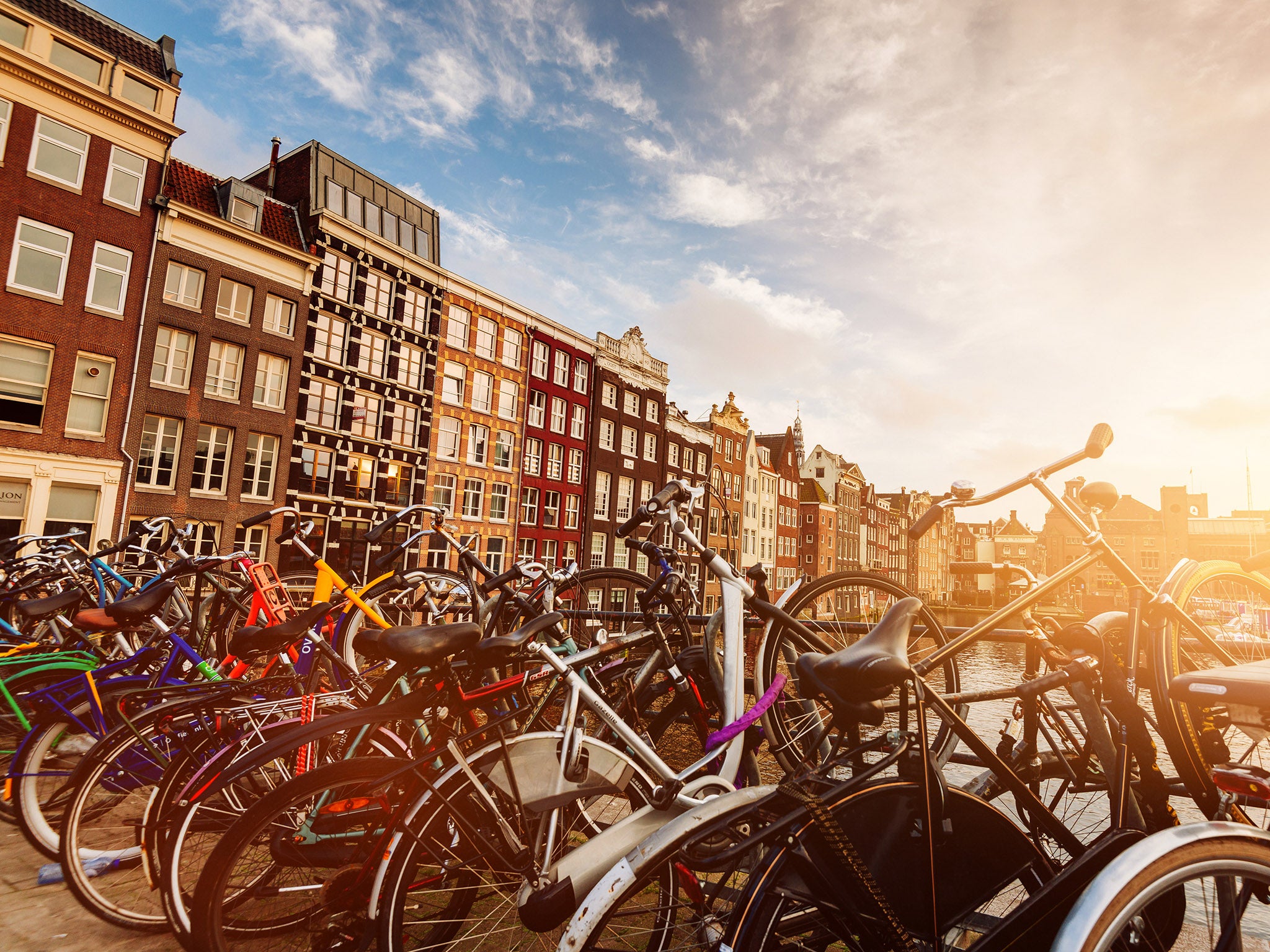 Bikes are the best way to get around Amsterdam