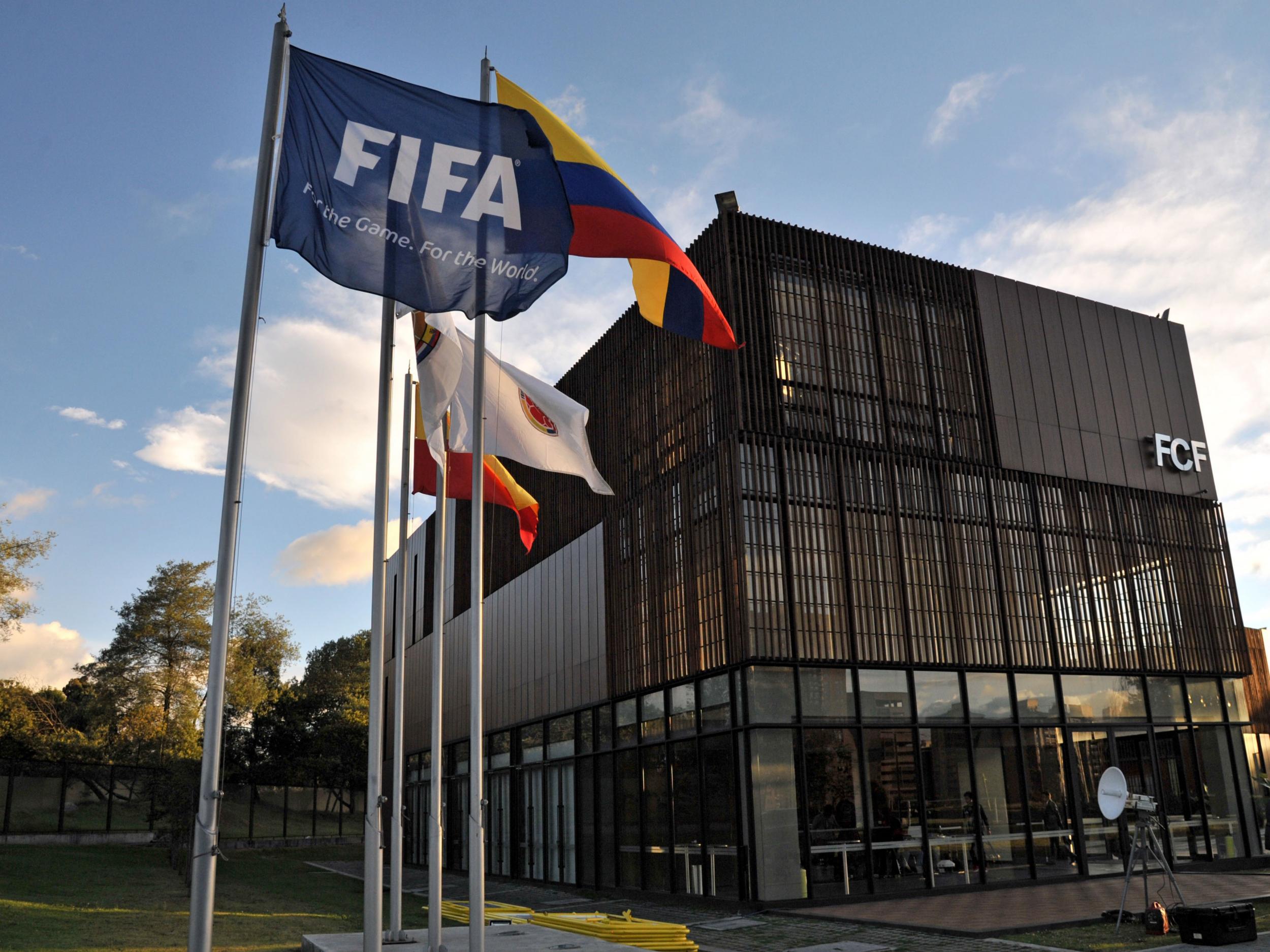 The headquarters of the Colombian Football Federation