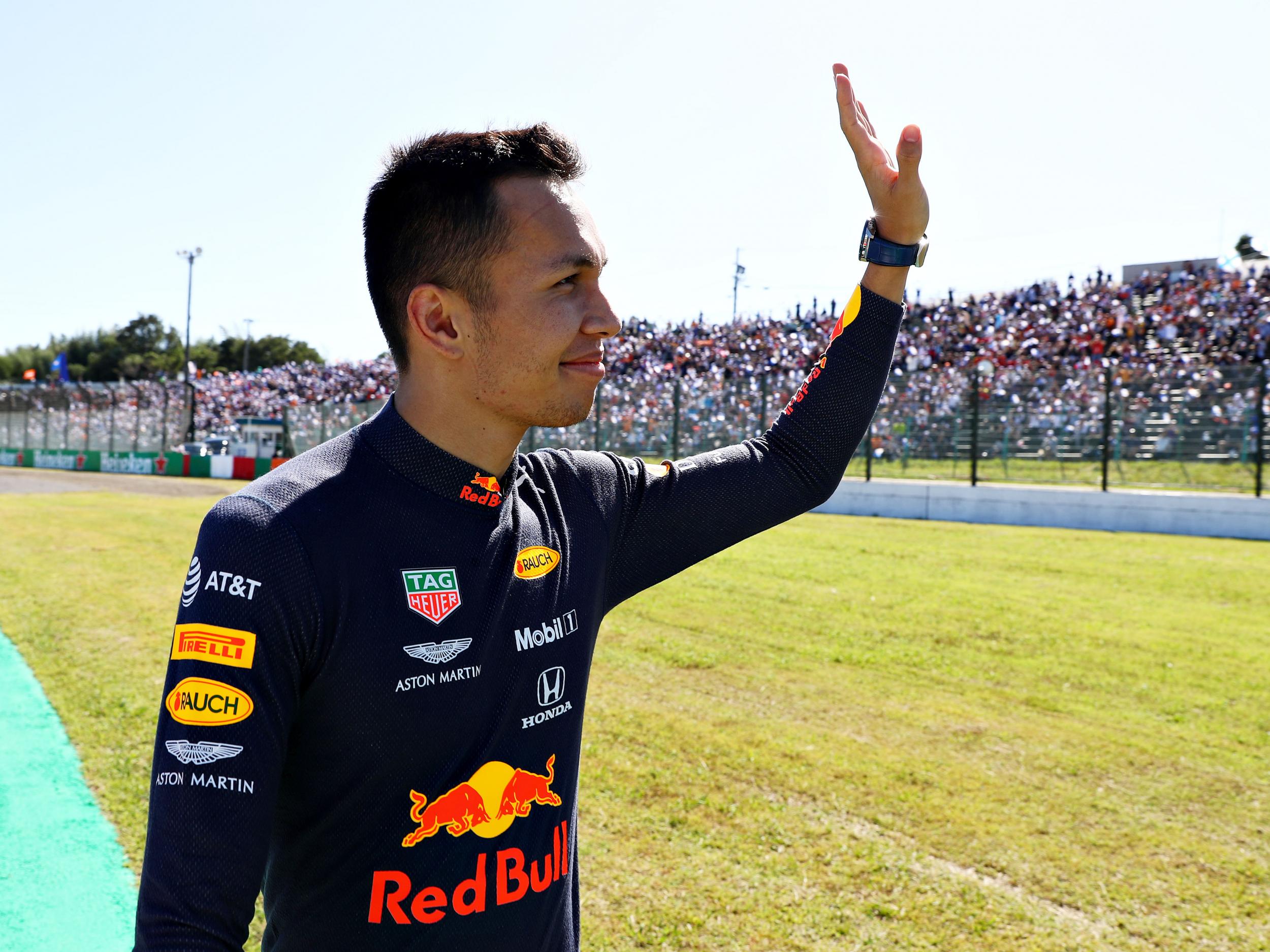 Alex Albon is hoping to earn a new Red Bull deal and move out of his parents' house