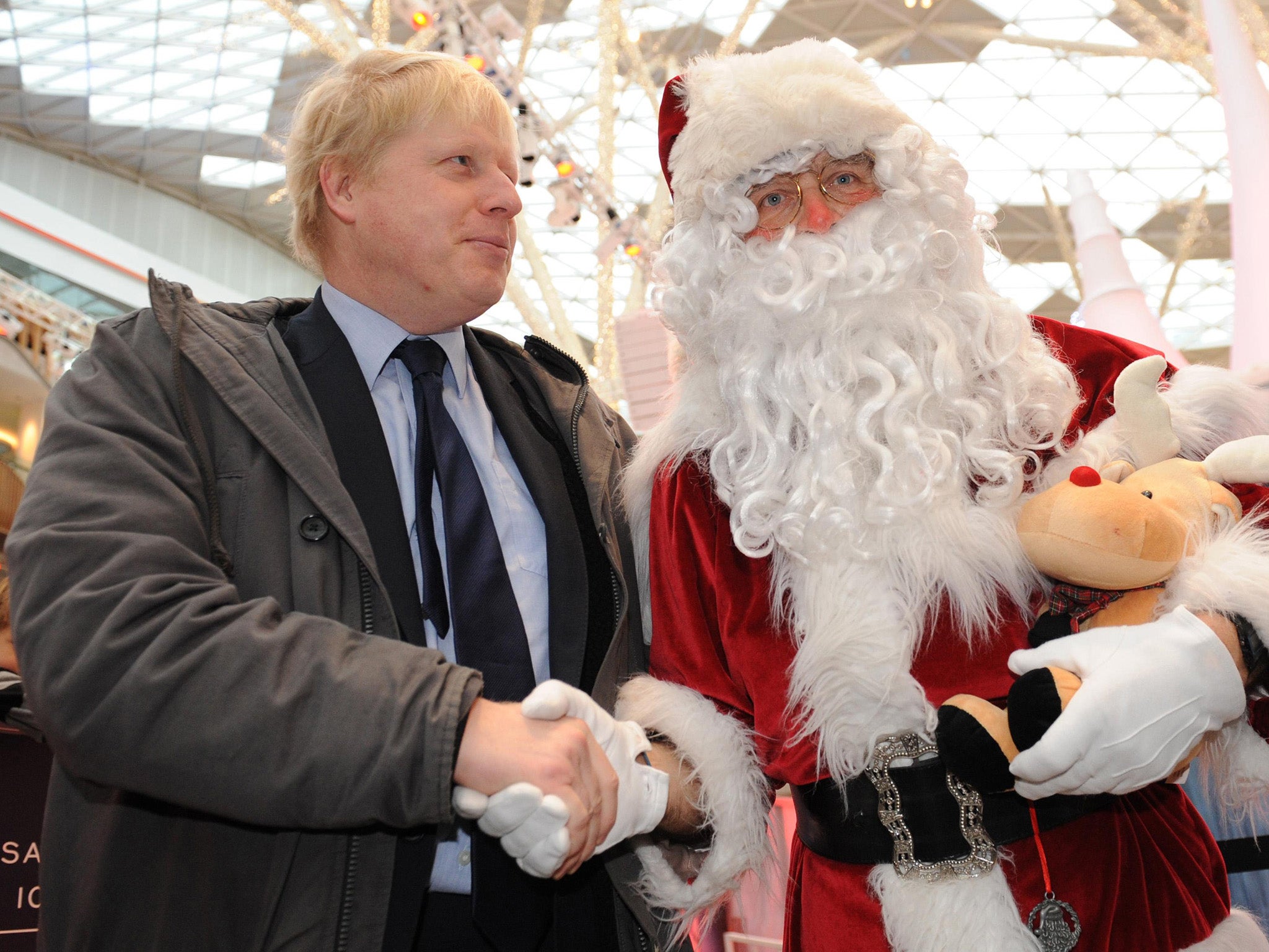 Getting ideas for his election campaign?