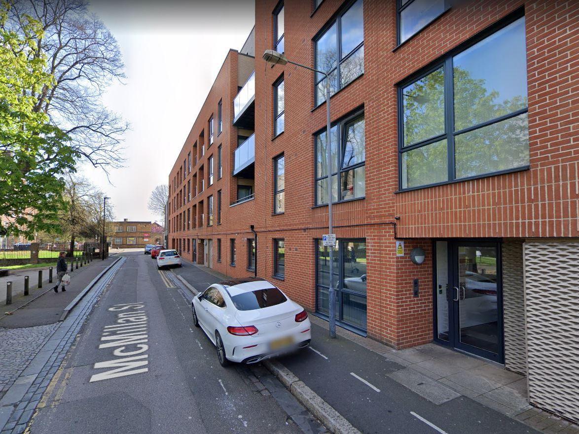 Police were called to a flat in McMillan Street in Deptford 'following concern for the welfare of an occupant'