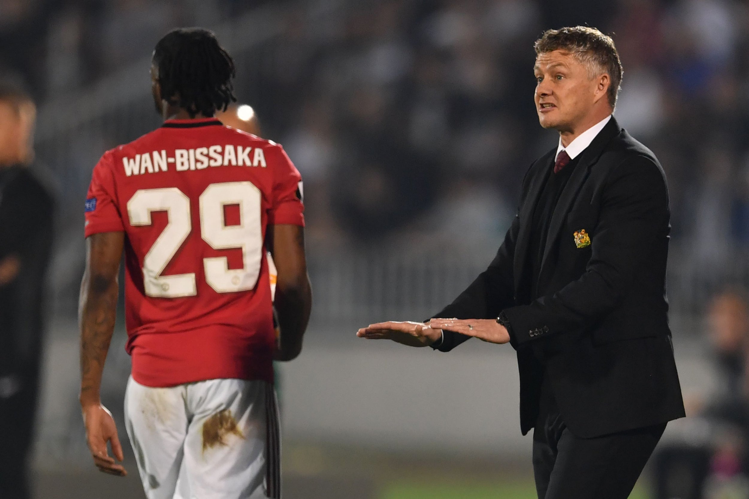 Wan-Bissaka is back after a recent absence