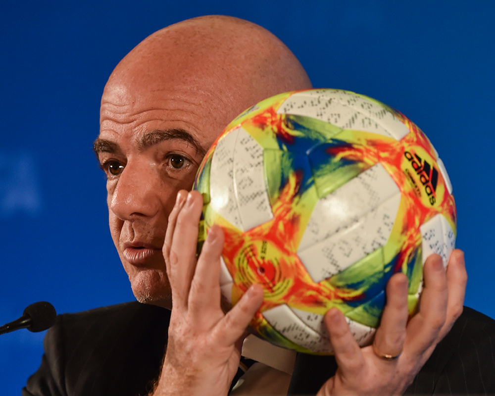 Perhaps Infantino is just playing the long game? (Getty )