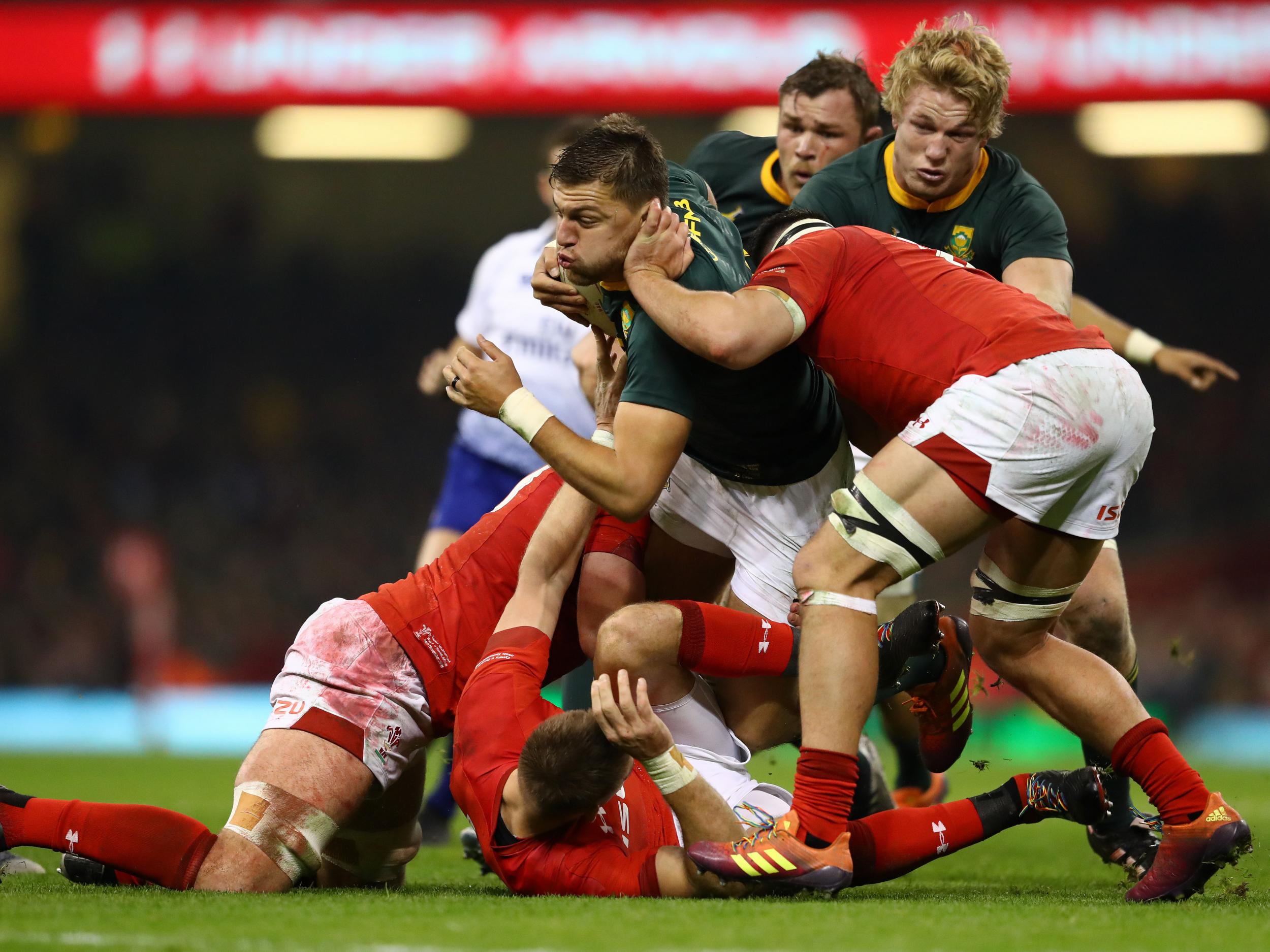 Wales against South Africa will see two fierce defences clash