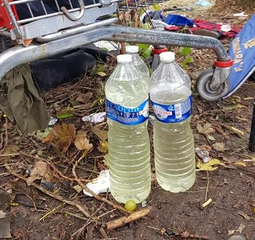 ‘They were making tea with lake water ... People are sick’ (Jean-Philippe Huguet)