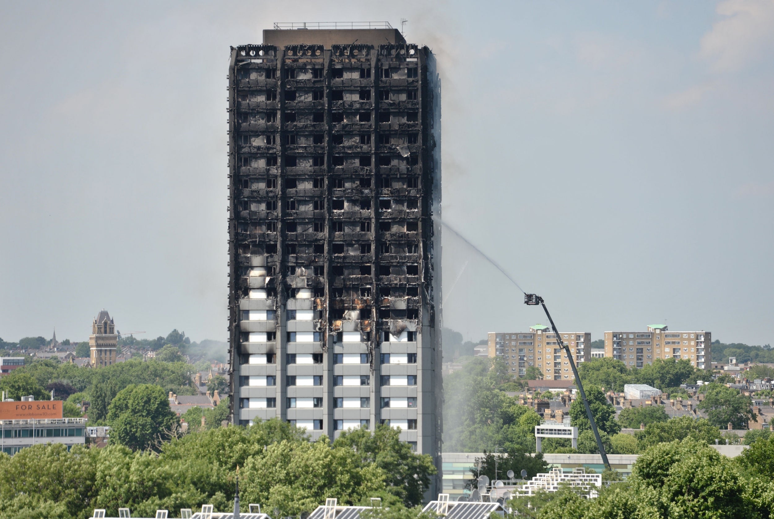 Arcari claimed he had worked on media engagement after the Grenfell Tower disaster