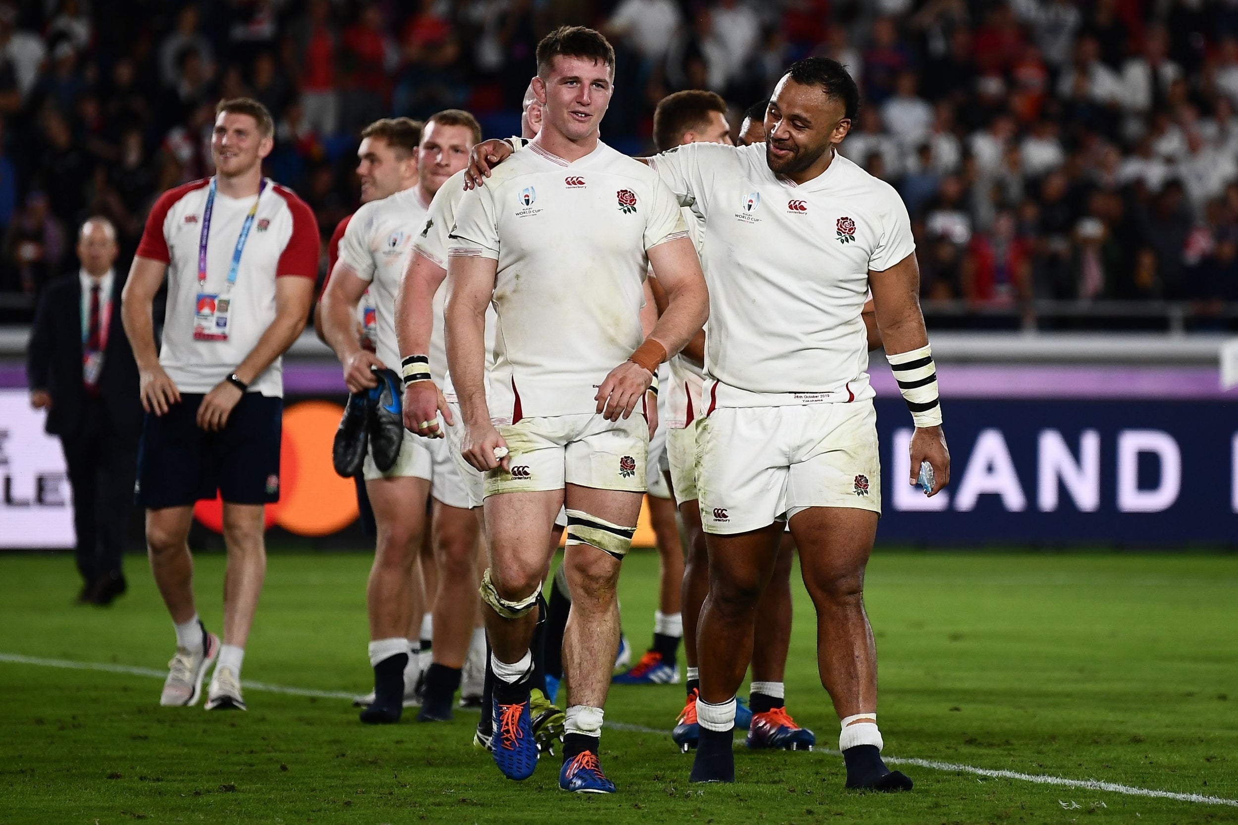 Vunipola says England are able to feed off each other's physicality (AFP via Getty)