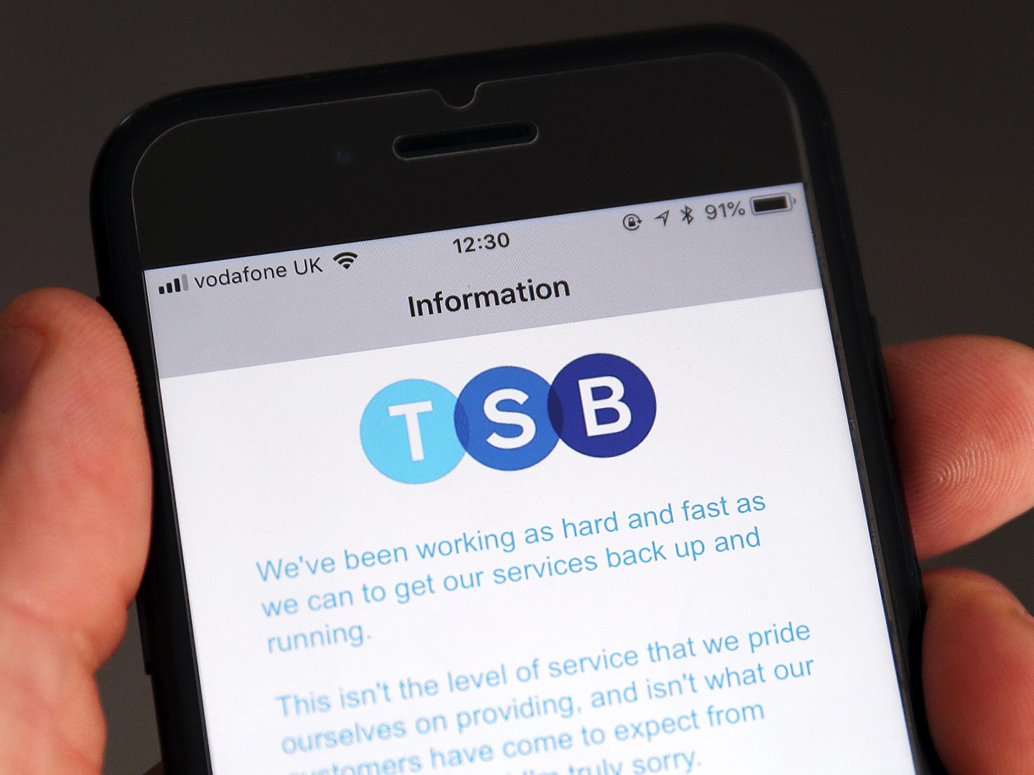 Treasury committee has been investigating TSB after a major IT failure in 2018