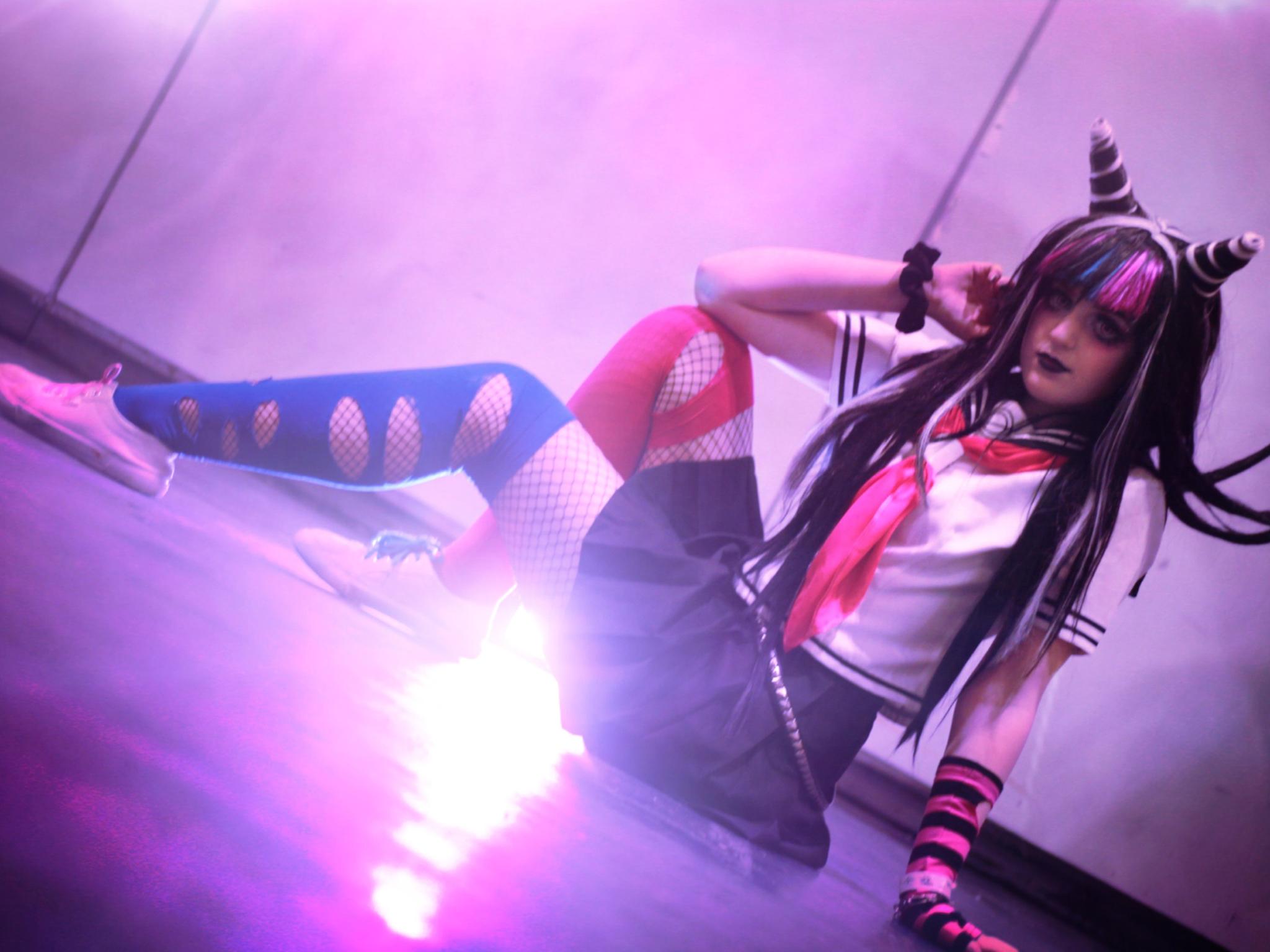 Todd dressed as Ibuki Mioda, also from ‘Danganropma’. Photoshoots are a big part of getting into character (Jon/Roon Tood)