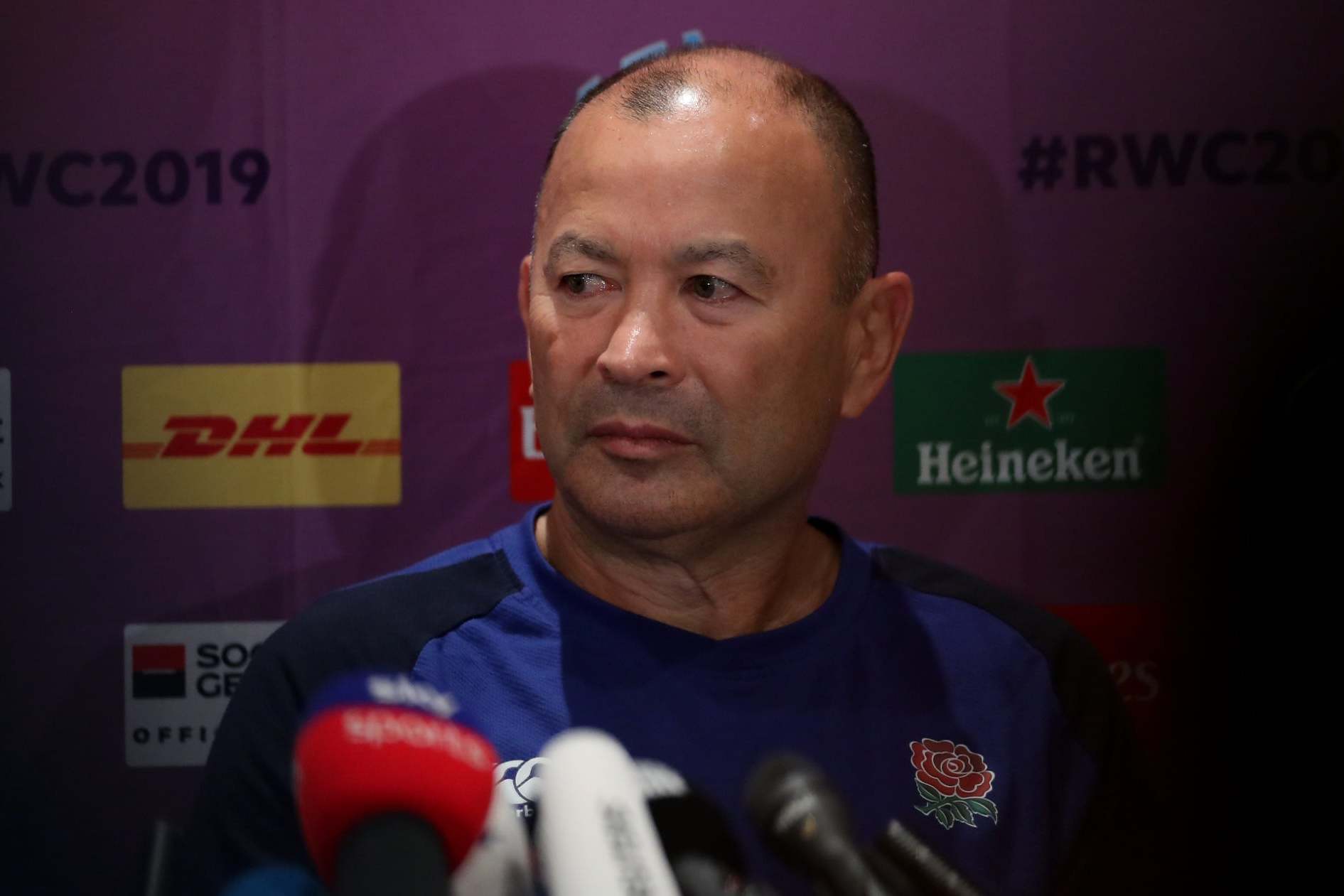 Eddie Jones could lead England to World Cup glory on Saturday