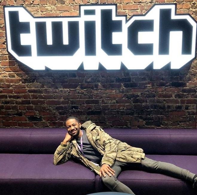 ChocolateKieran uses his Twitch channel to spread positivity (Instagram/ChocolateKieran)