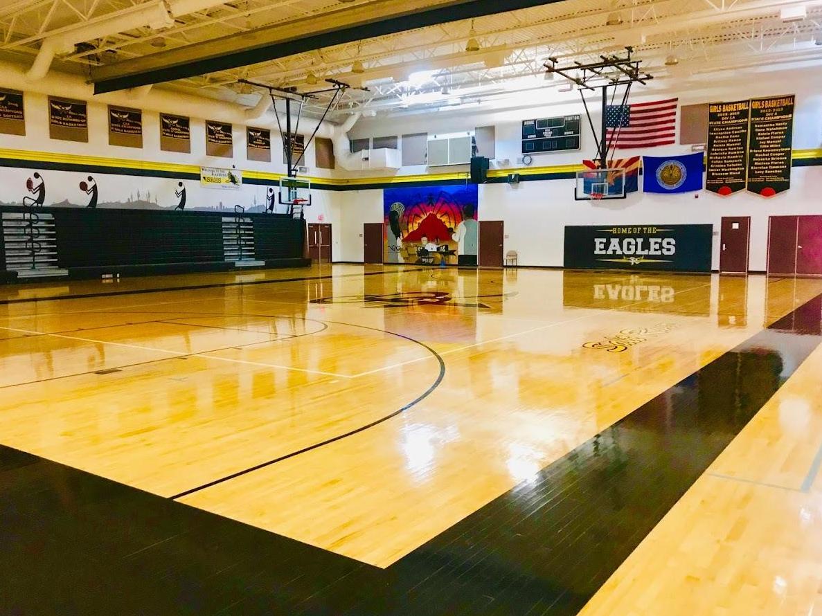 The gym for the Salt River Eagles