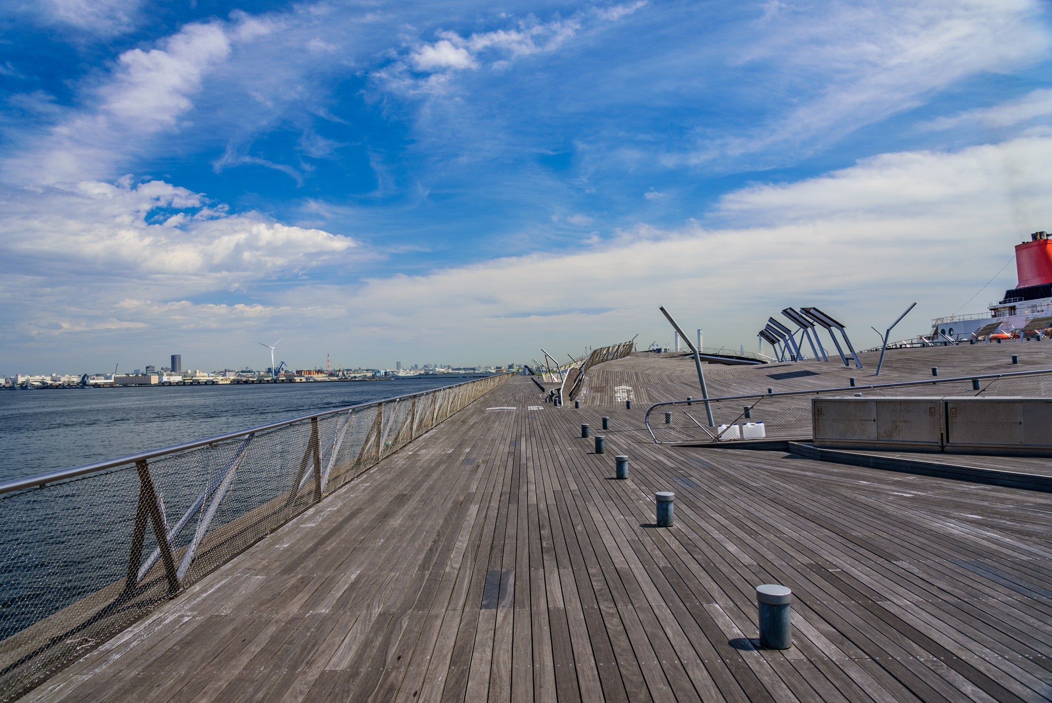 View from Osanbashi Pier (Getty)