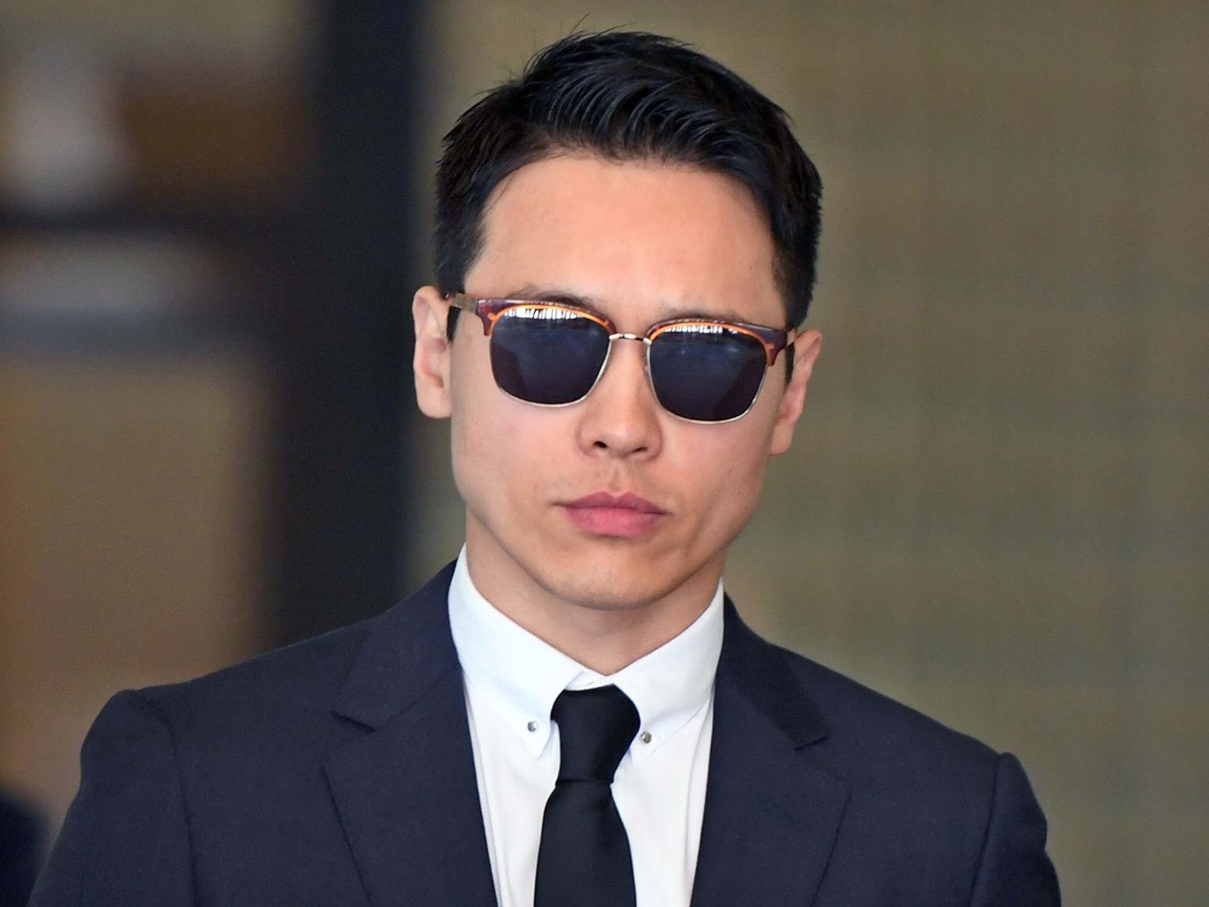 Yunxiang Gao arrives at a court in Sydney