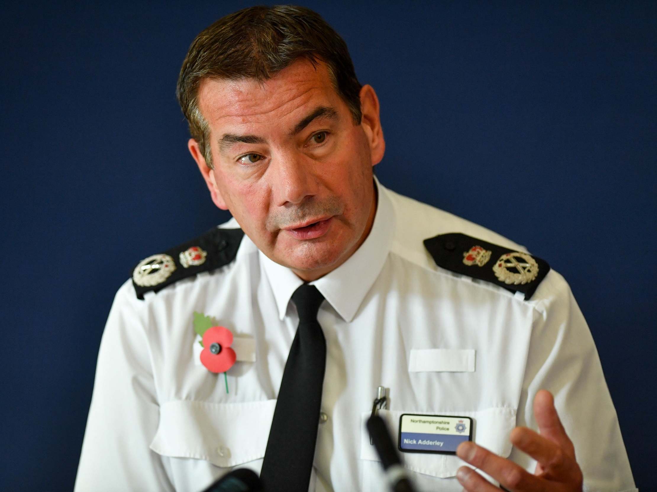 The former chief constable of Northamptonshire Police, Nick Adderley, was dismissed last year for gross misconduct after being found to have misrepresented his military service