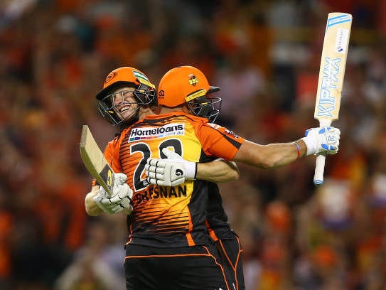 The Perth Scorchers won 69% of their matches played at the WACA