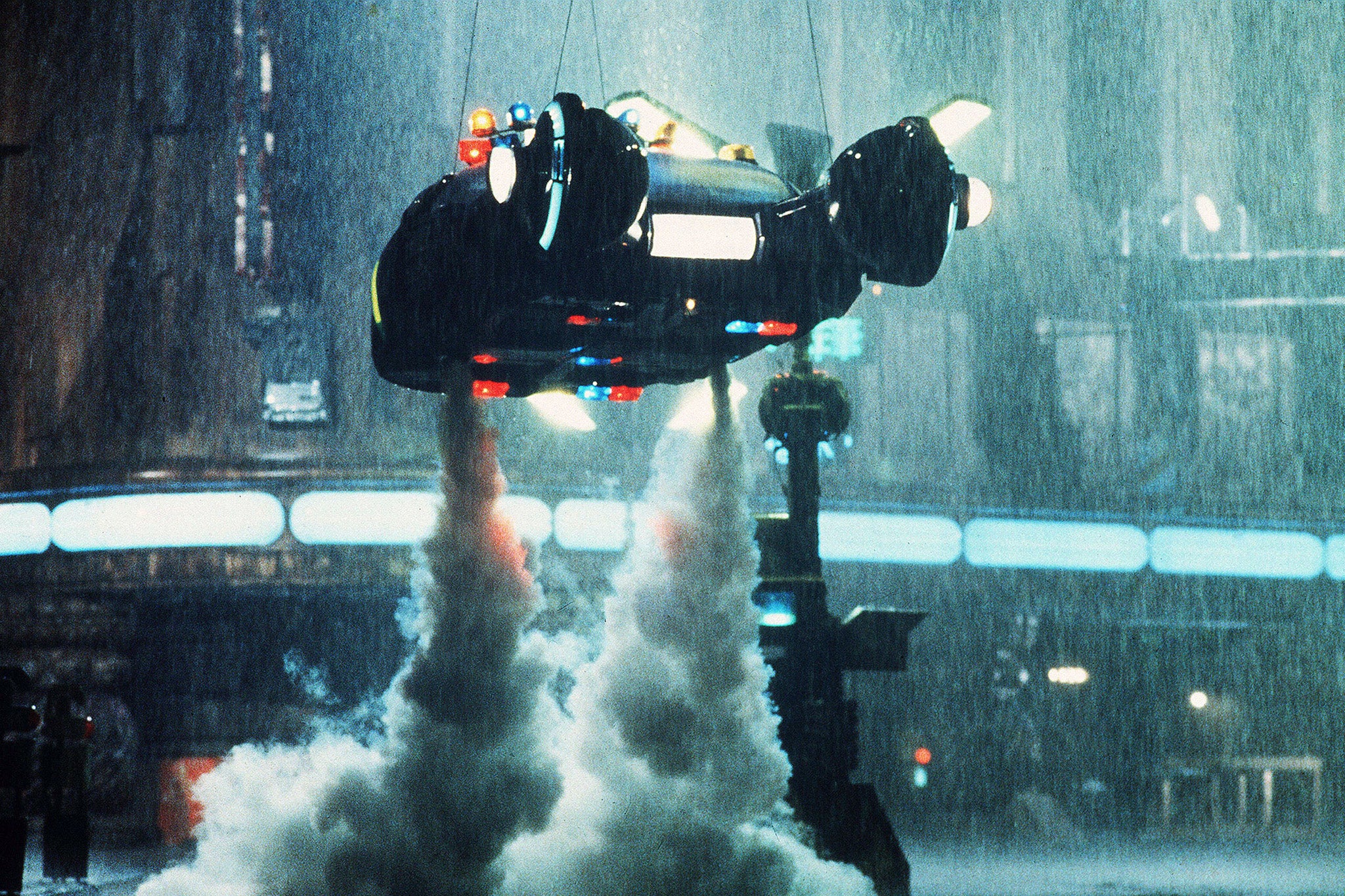 ‘Blade Runner’ is one of many films in which humans have envisioned a future with flying cars