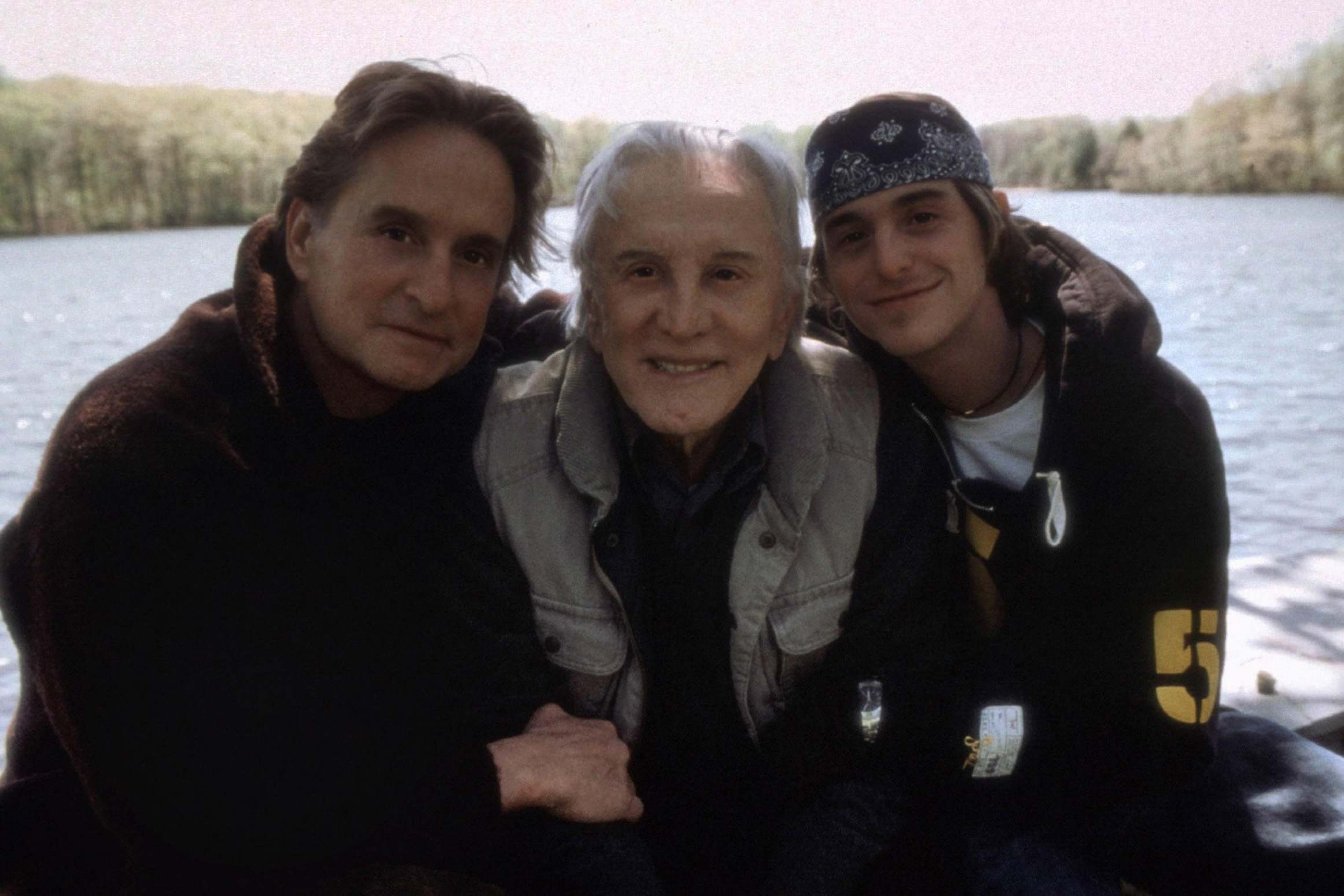 Michael, Kirk and Cameron Douglas in 2003’s ‘It Runs in the Family’