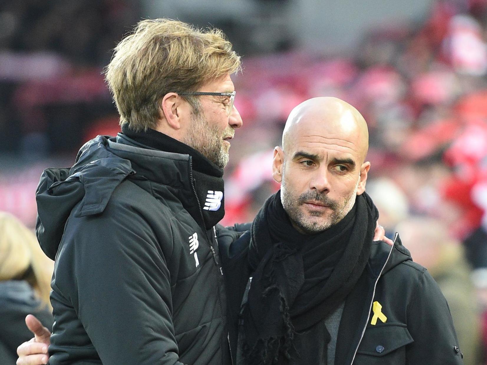 Klopp and Guardiola have gone head-to-head in Germany and England